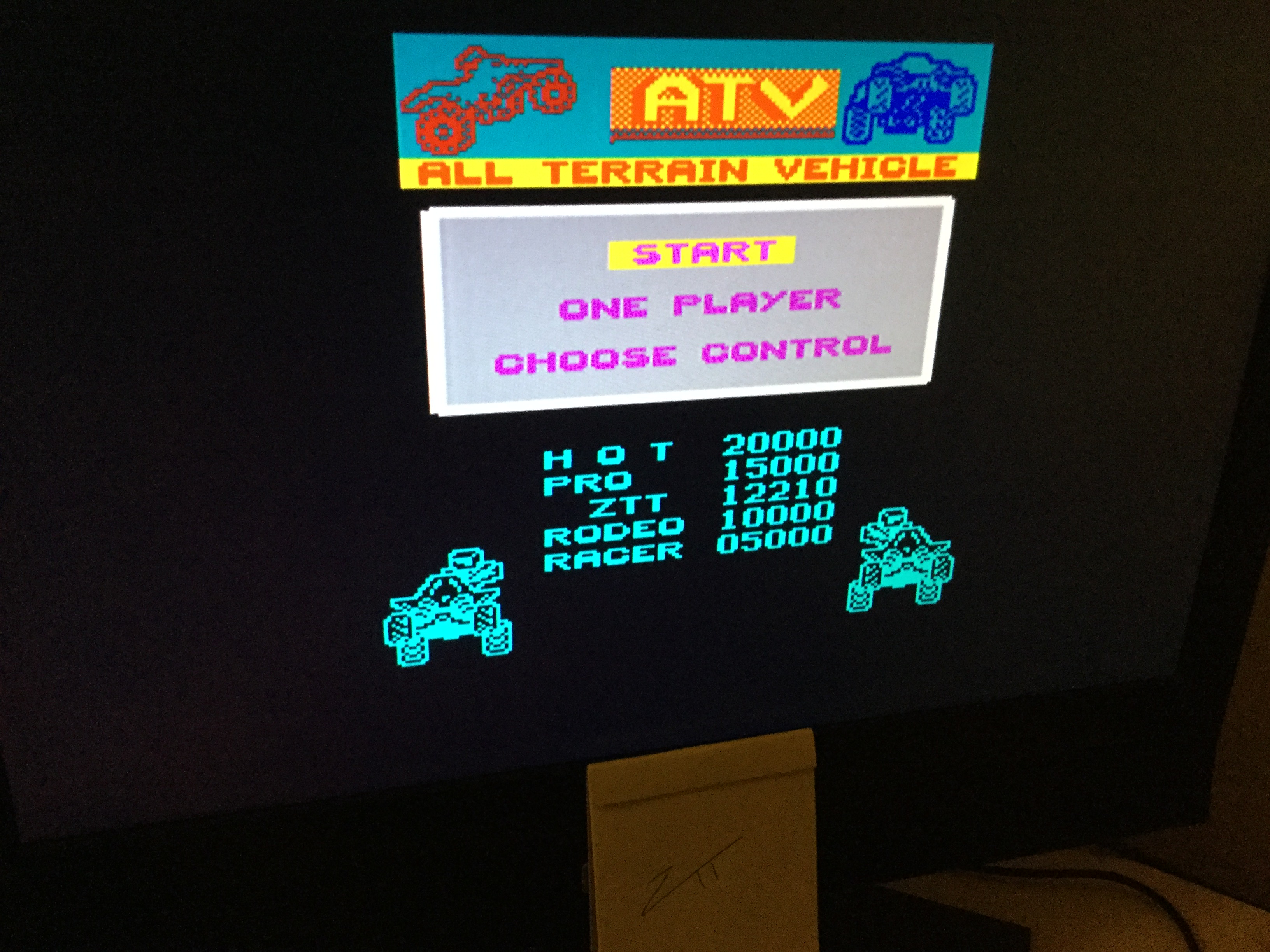 Frankie: ATV Simulator (ZX Spectrum) 12,210 points on 2023-02-17 06:00:57
