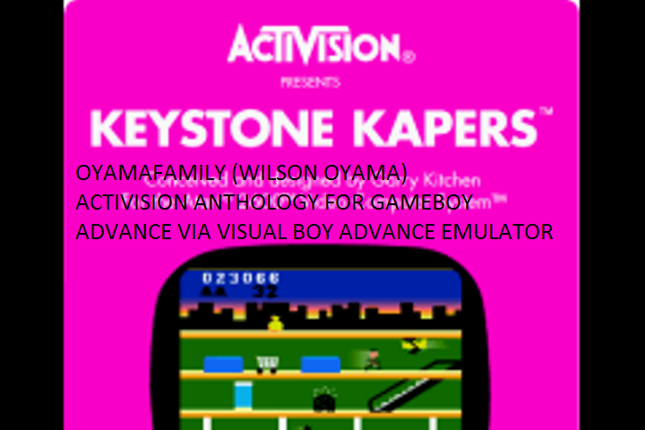 oyamafamily: Activision Anthology: Keystone Kapers [Game 1B] (GBA Emulated) 42,500 points on 2016-07-23 19:09:24