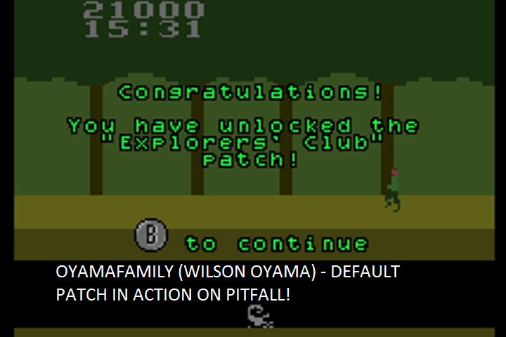 oyamafamily: Activision Anthology: Pitfall! [Game 1B] (GBA Emulated) 37,969 points on 2016-07-11 16:14:22