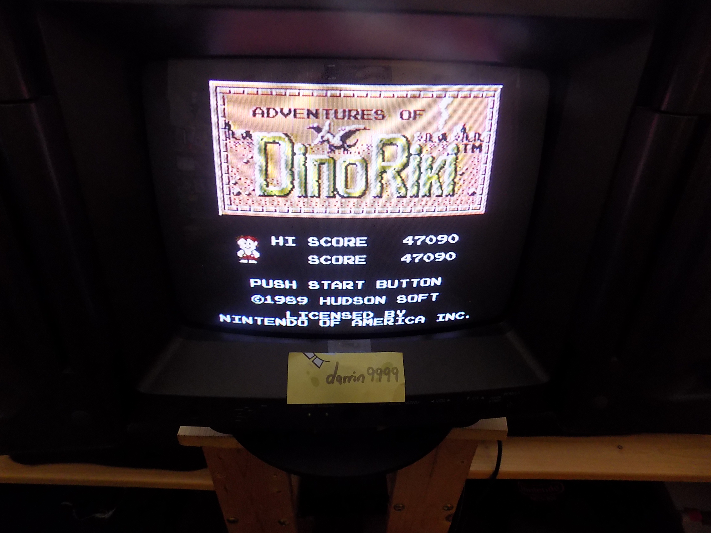 darrin9999: Adventures of DinoRiki (NES/Famicom) 47,090 points on 2018-01-20 10:47:06