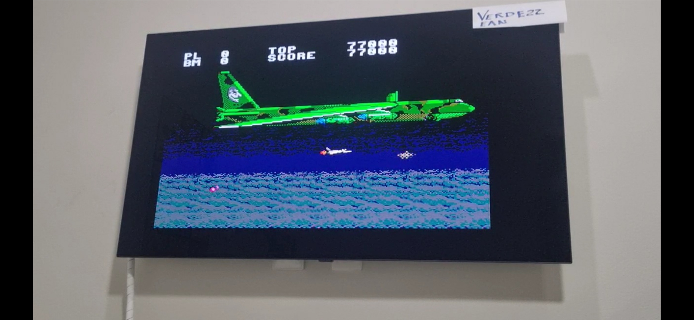 Verde22: Aerial Assault [Easy] (Sega Master System Emulated) 77,000 points on 2022-07-31 10:01:59