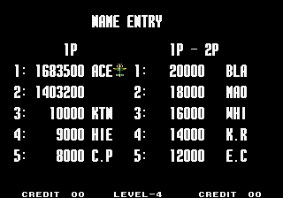 Aero Fighters 3 / Sonic Wings 3  [Arcade] [sonicwi3] 1,683,500 points