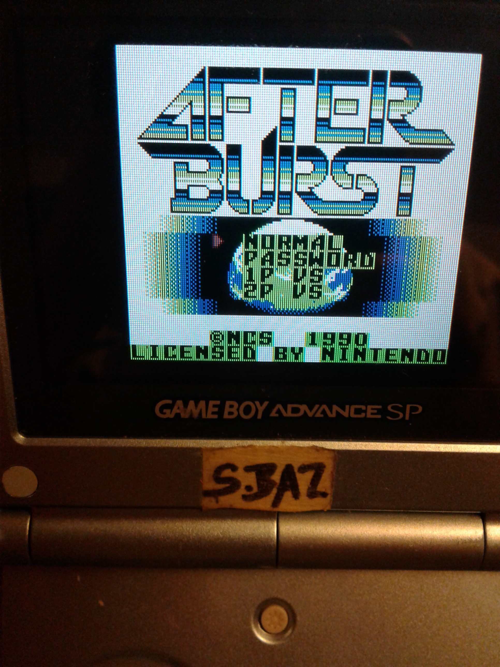 S.BAZ: After Burst [Normal] (Game Boy) 52,980 points on 2021-04-20 12:42:03