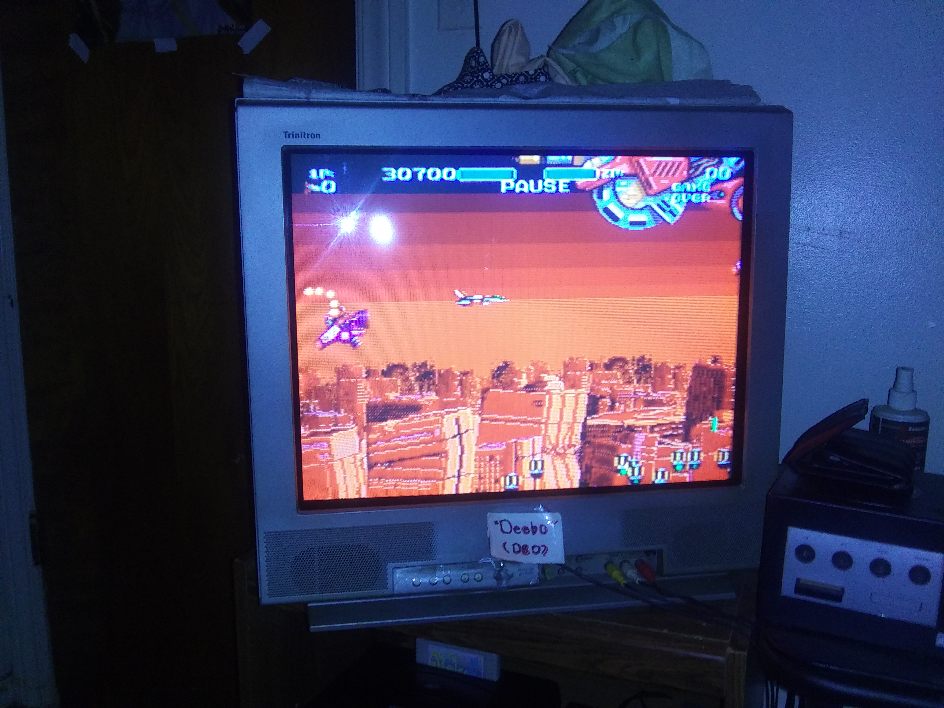 Deebo: Air Buster [Hard] (Sega Genesis / MegaDrive) 30,700 points on 2019-07-16 23:22:19