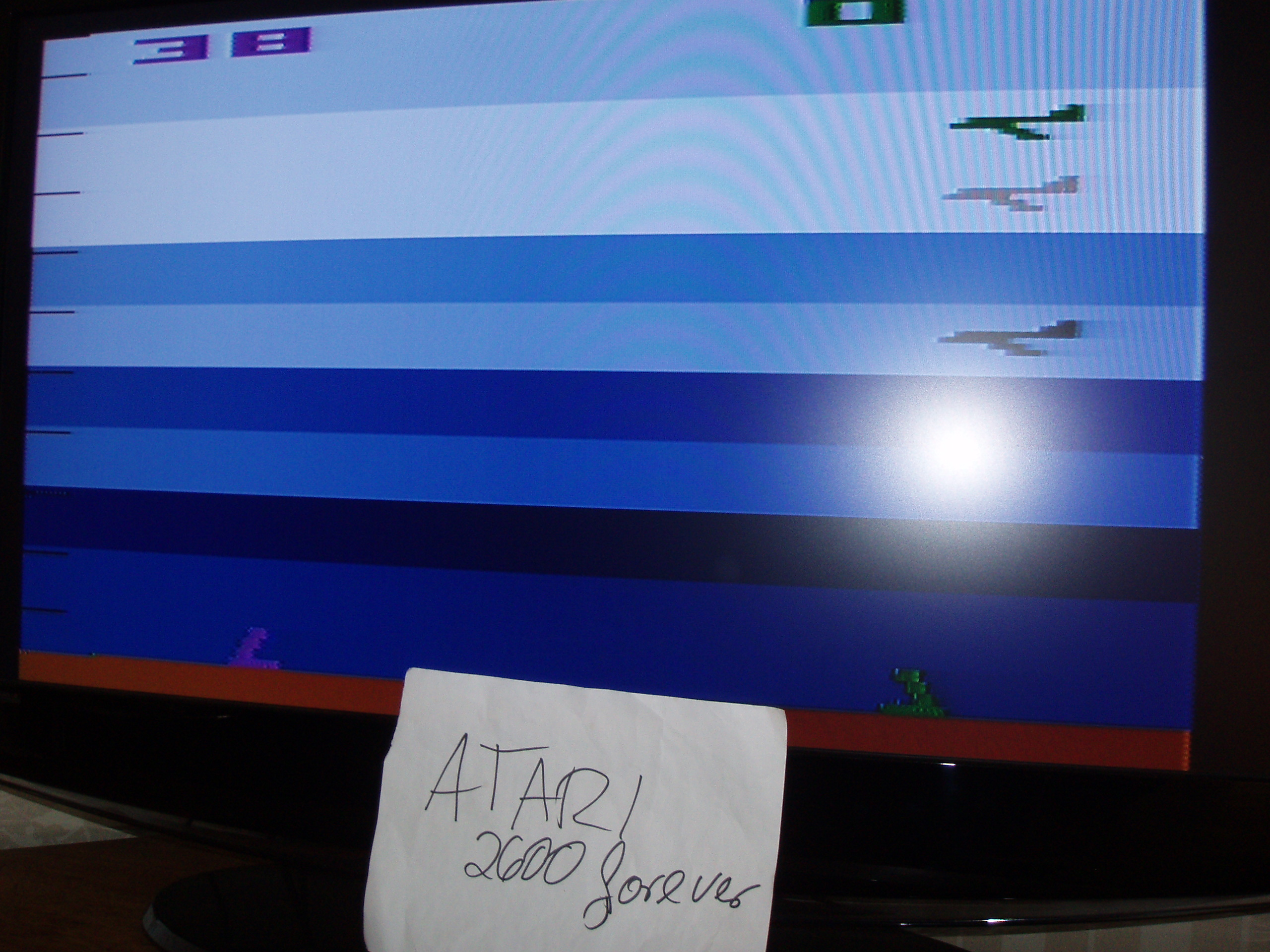atari2600forever: Air-Sea Battle (Atari 2600 Novice/B) 38 points on 2018-09-10 02:25:55