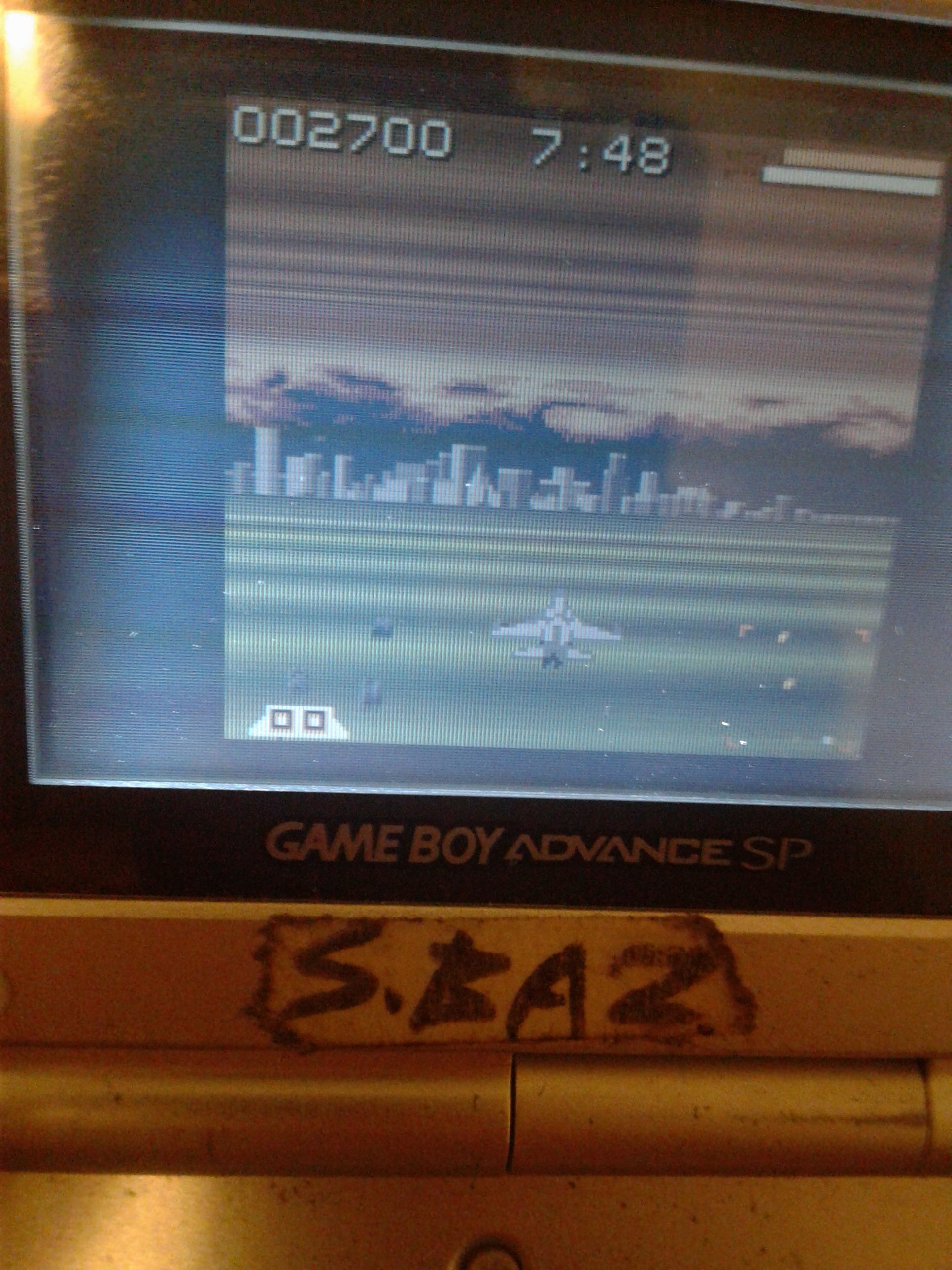 S.BAZ: AirForce Delta [Easy] (Game Boy Color) 2,700 points on 2019-08-01 22:48:39
