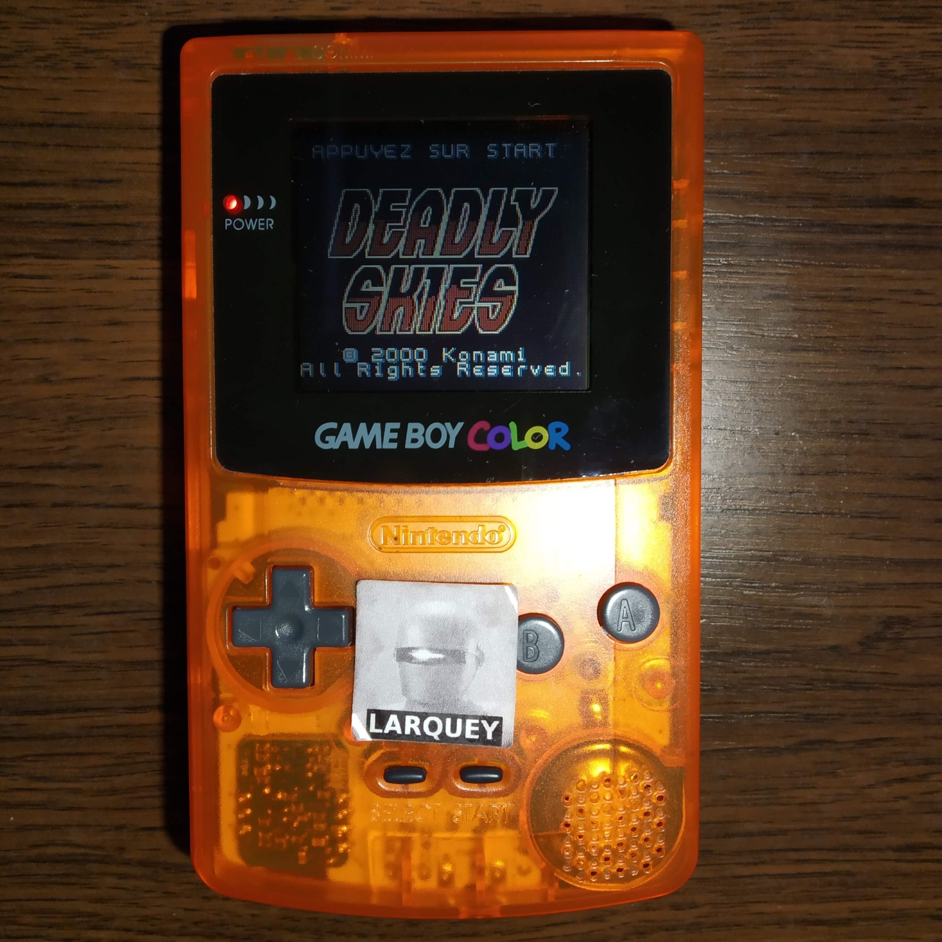 Larquey: AirForce Delta [Superplane] (Game Boy Color) 4,500 points on 2020-07-23 10:58:58