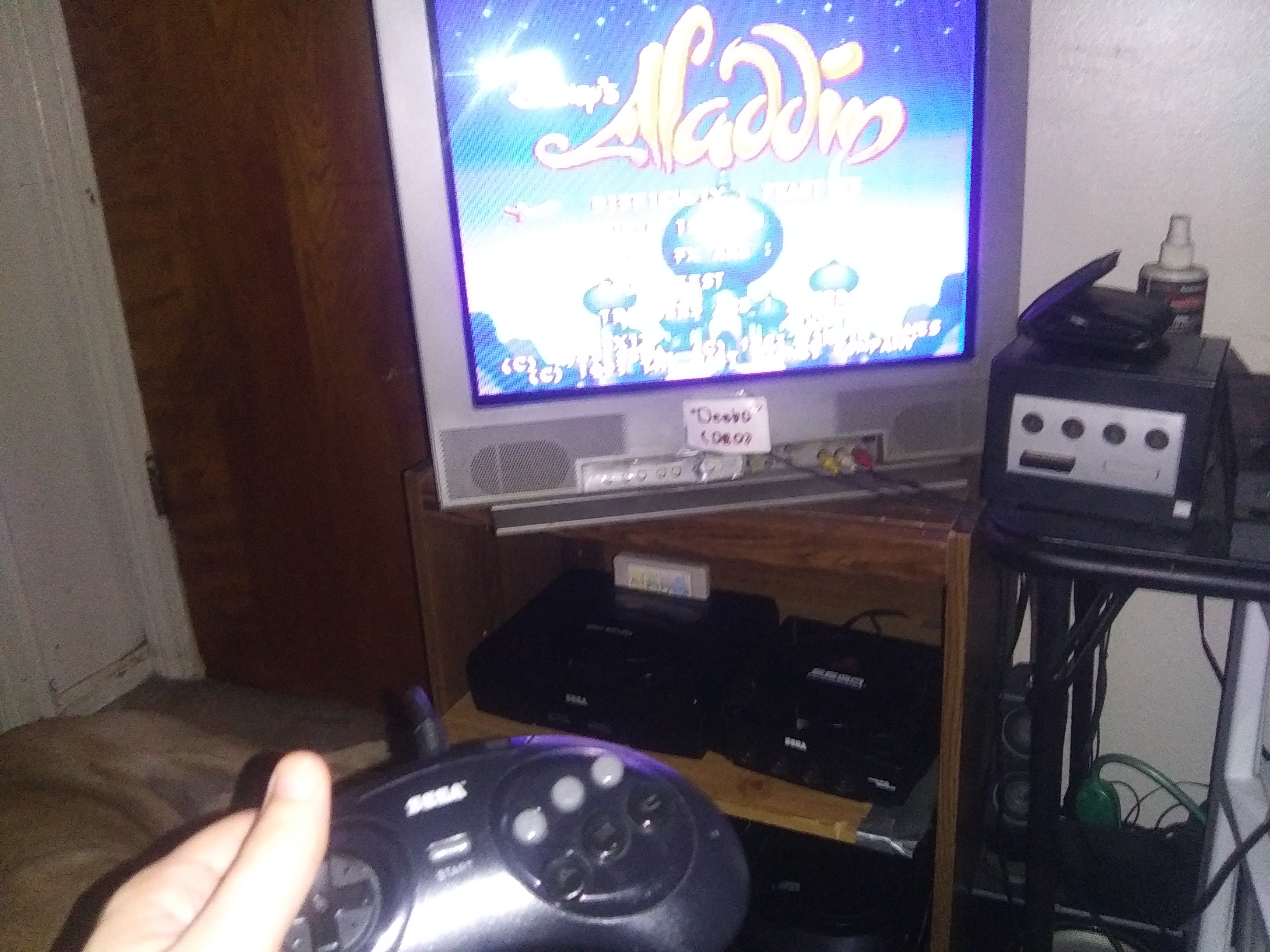 Deebo: Aladdin [Easy] (Sega Genesis / MegaDrive) 1,400 points on 2019-07-16 23:40:07