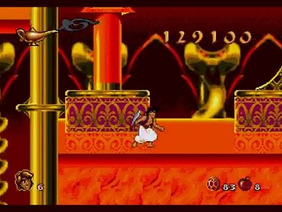 trivia212005: Aladdin [Hard] (Sega Genesis / MegaDrive Emulated) 129,100 points on 2017-09-26 18:17:45