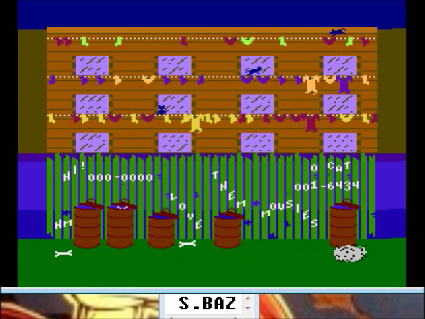 S.BAZ: Alley Cat (Atari 400/800/XL/XE Emulated) 16,434 points on 2016-09-24 14:11:06