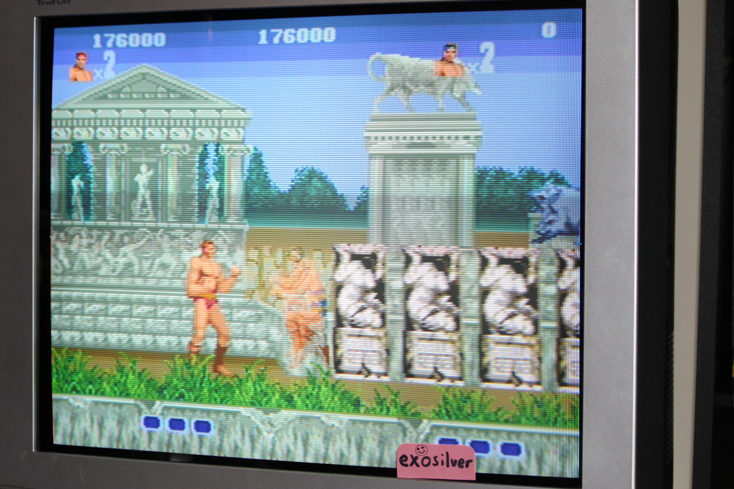 Altered Beast 176,000 points