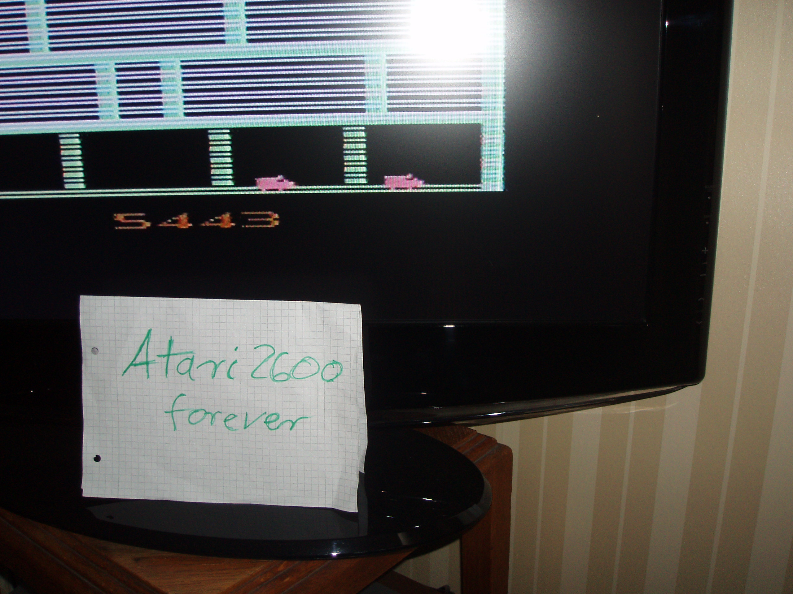 atari2600forever: Amidar (Atari 2600 Novice/B) 5,443 points on 2015-12-14 09:11:11