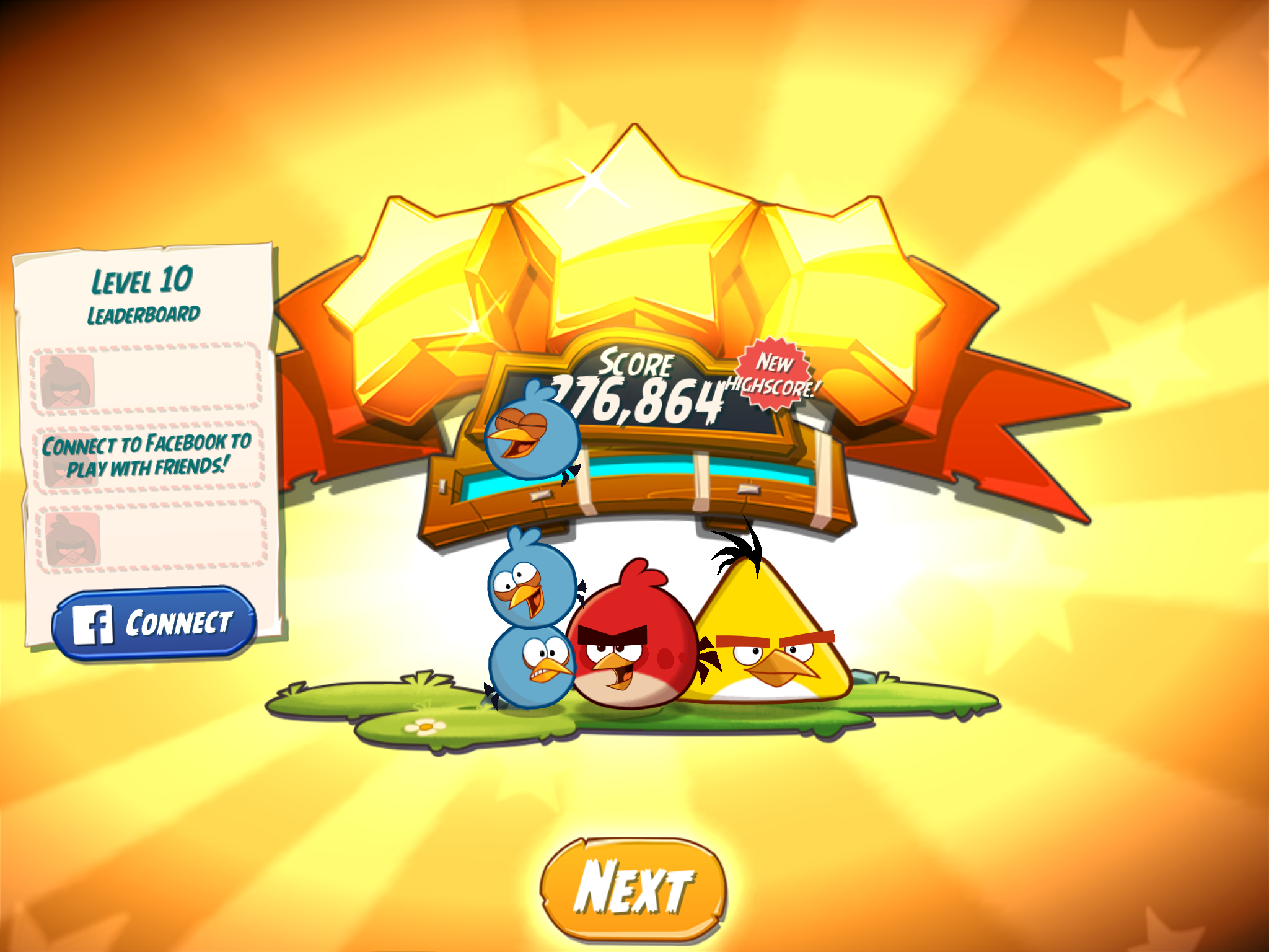 Spindy12: Angry Birds 2: Level 10 (iOS) 276,864 points on 2016-12-20 19:23:21