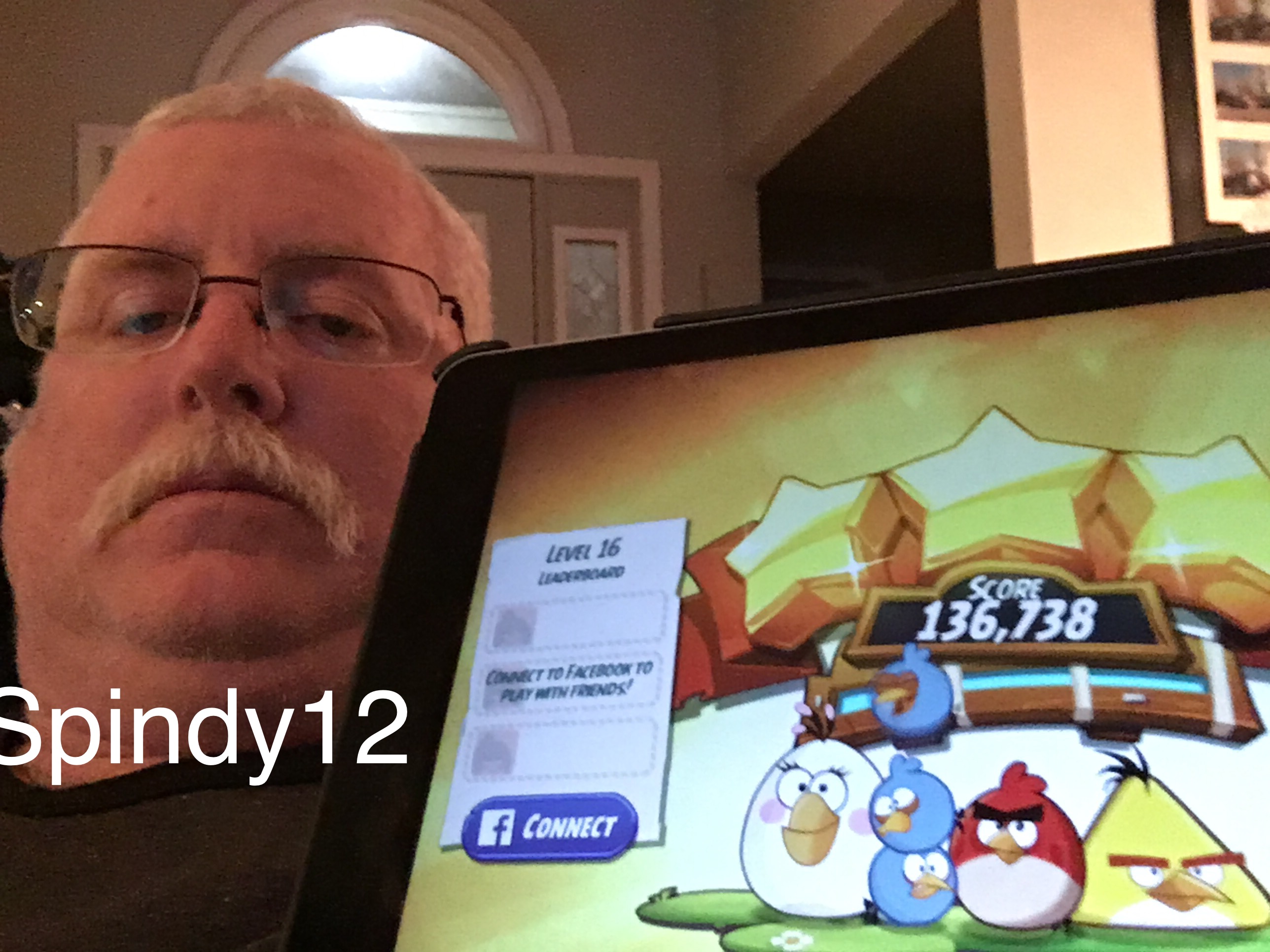 Spindy12: Angry Birds 2: Level 16 (iOS) 136,738 points on 2016-12-20 19:33:43