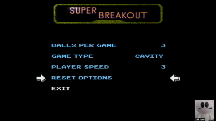 GTibel: Arcade`s Greatest Hits: The Atari Collection 1: Super Breakout (SNES/Super Famicom Emulated) 228 points on 2019-12-23 03:25:43