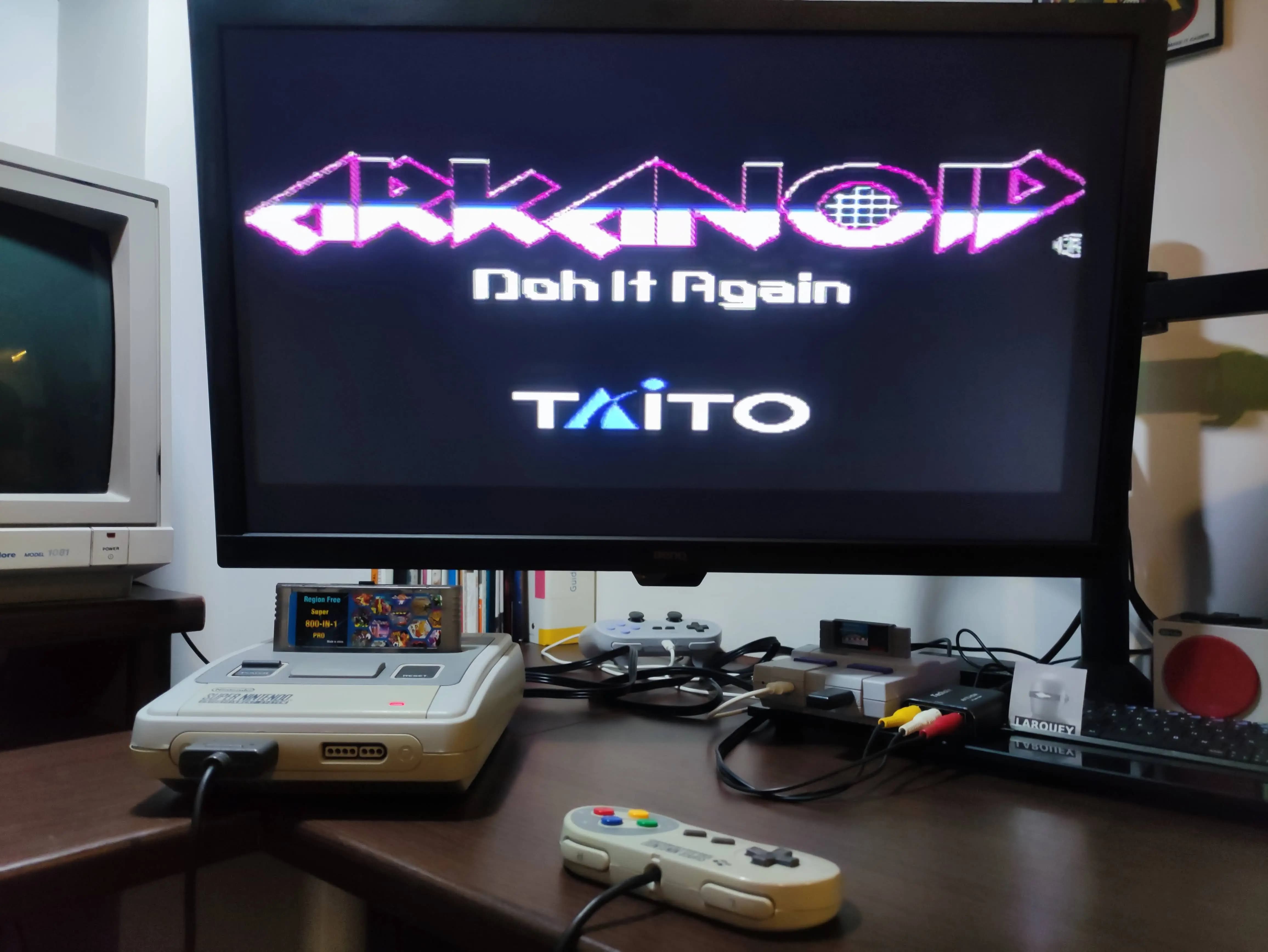 Larquey: Arkanoid: Doh It Again (SNES/Super Famicom) 202,190 points on 2022-07-23 03:24:16