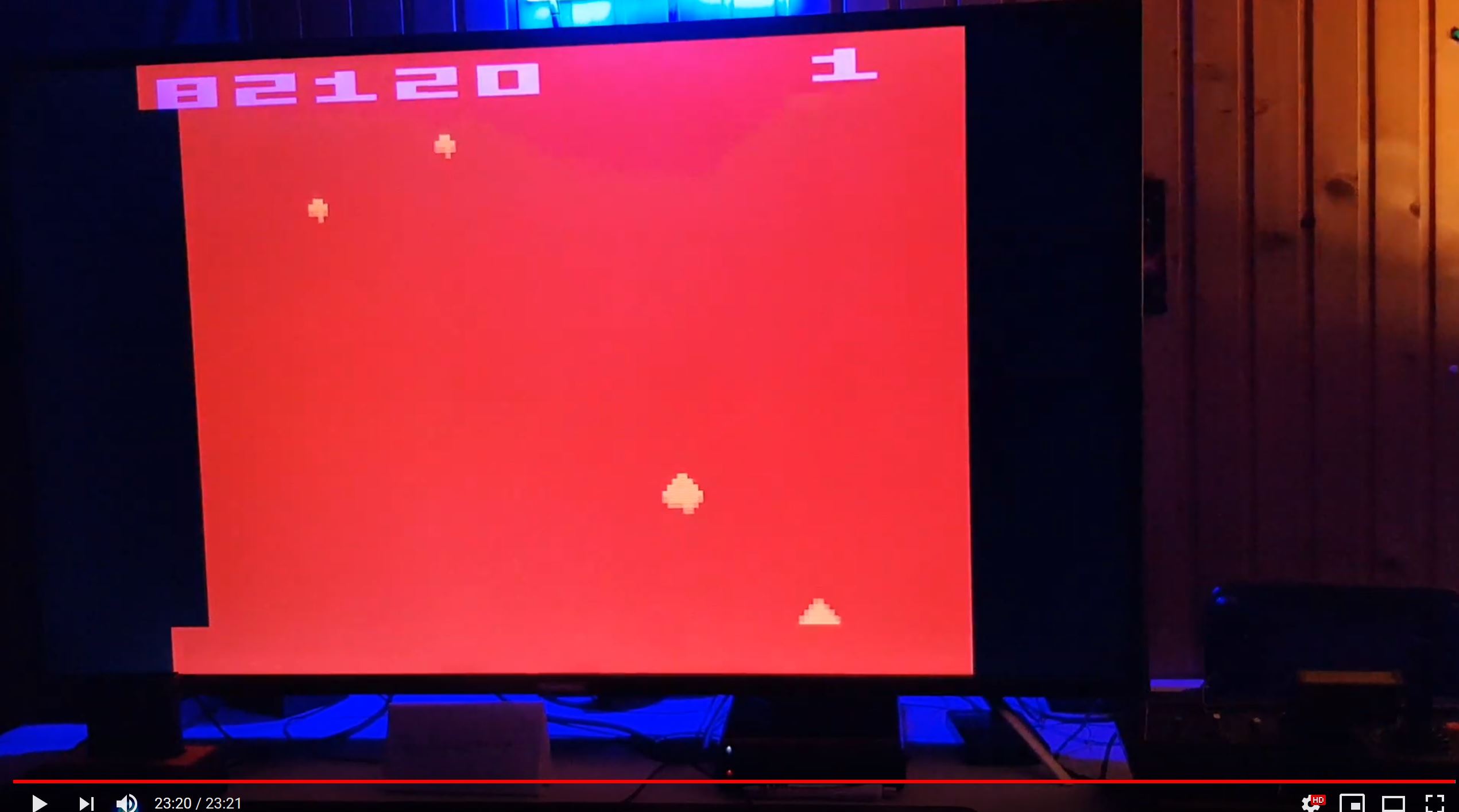 mikvaporup: Asteroids (Atari 2600 Emulated Novice/B Mode) 82,120 points on 2019-08-27 14:24:53