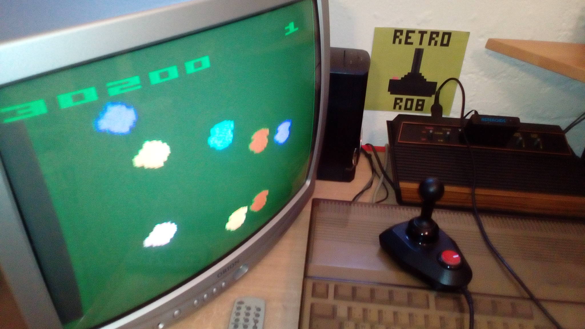 RetroRob: Asteroids: Game 16 (Atari 2600 Expert/A) 30,200 points on 2022-02-05 08:48:13