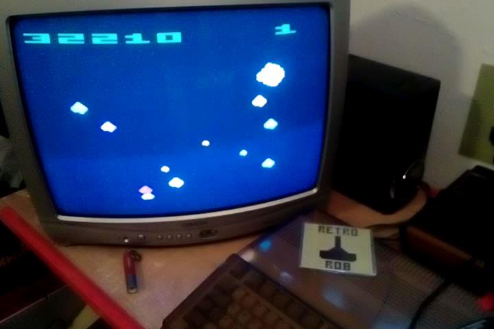RetroRob: Asteroids: Game 6 (Atari 2600 Expert/A) 32,210 points on 2022-01-16 10:34:00