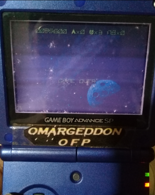 omargeddon: Asteroids (Game Boy Color) 95,600 points on 2023-02-05 00:08:11
