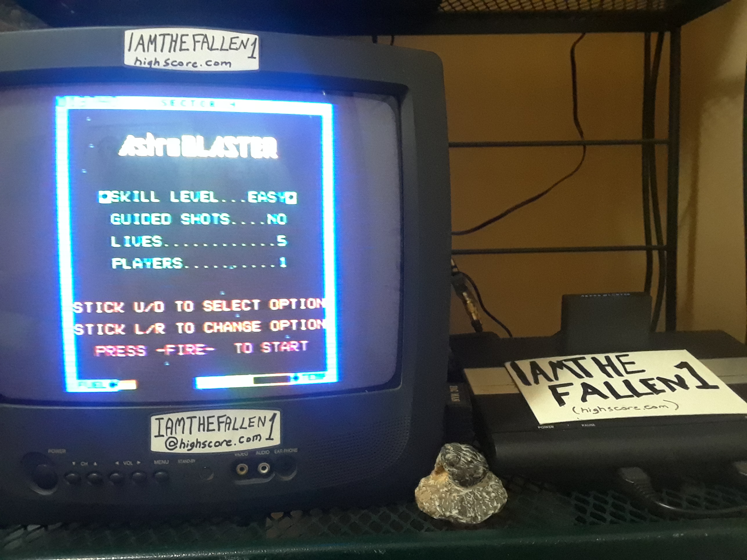 iamthefallen1: Astro Blaster [Easy/5 Lives] (Atari 7800) 13,740 points on 2019-01-31 18:48:49