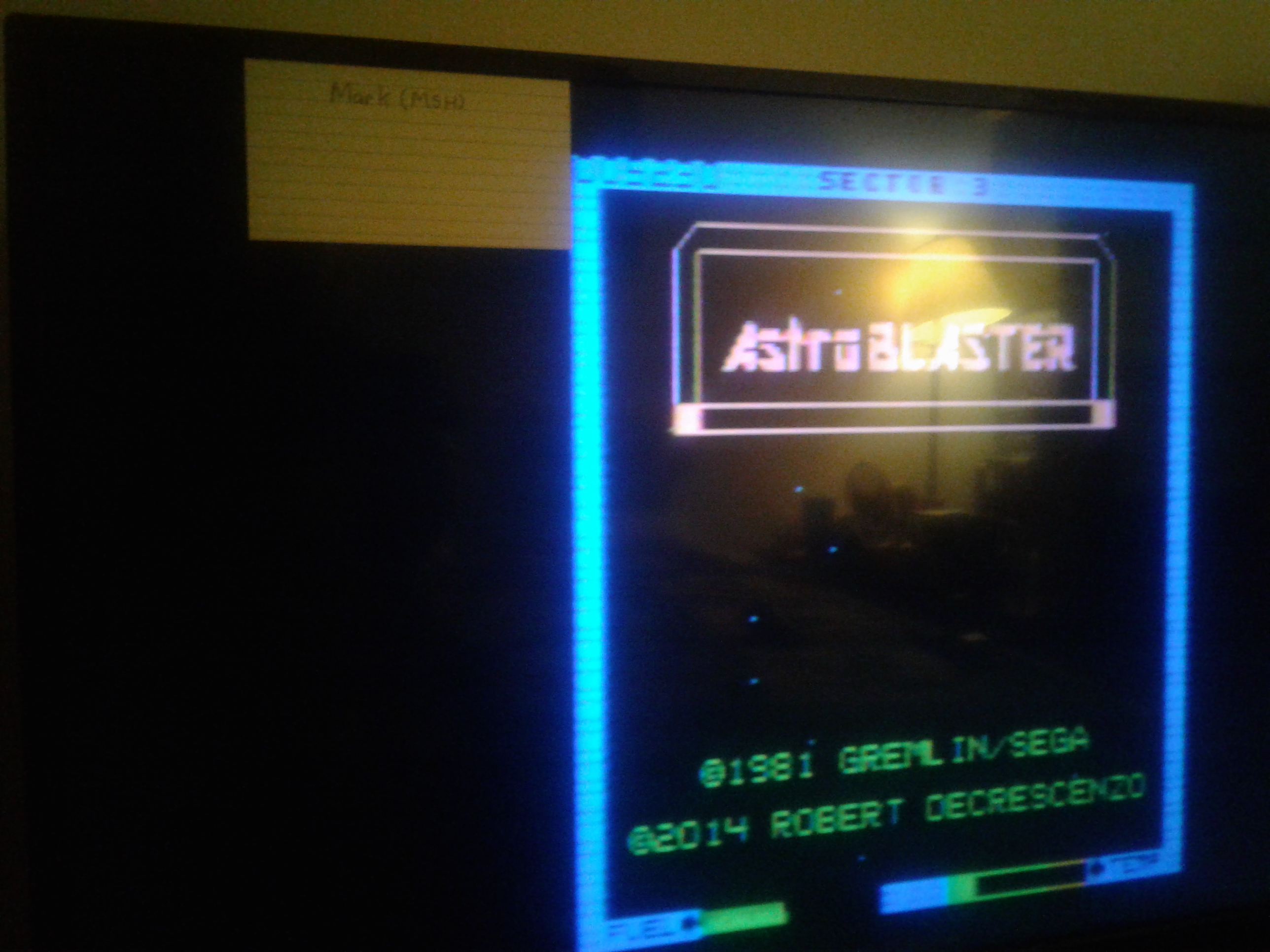 Mark: Astro Blaster [Easy] (Atari 7800) 5,230 points on 2019-01-24 21:53:16