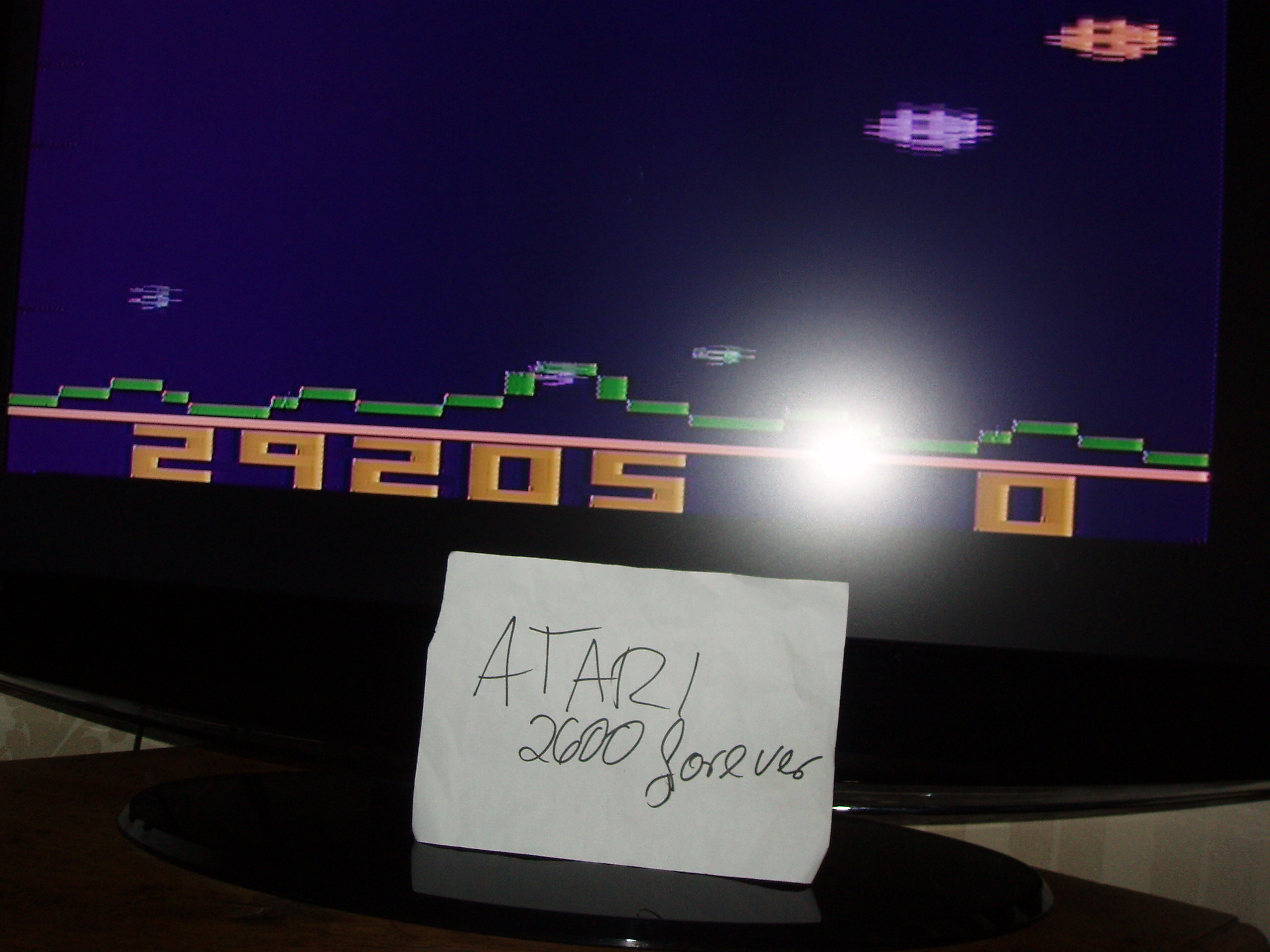 atari2600forever: Astroblast (Atari 2600 Novice/B) 29,205 points on 2019-01-10 02:23:57