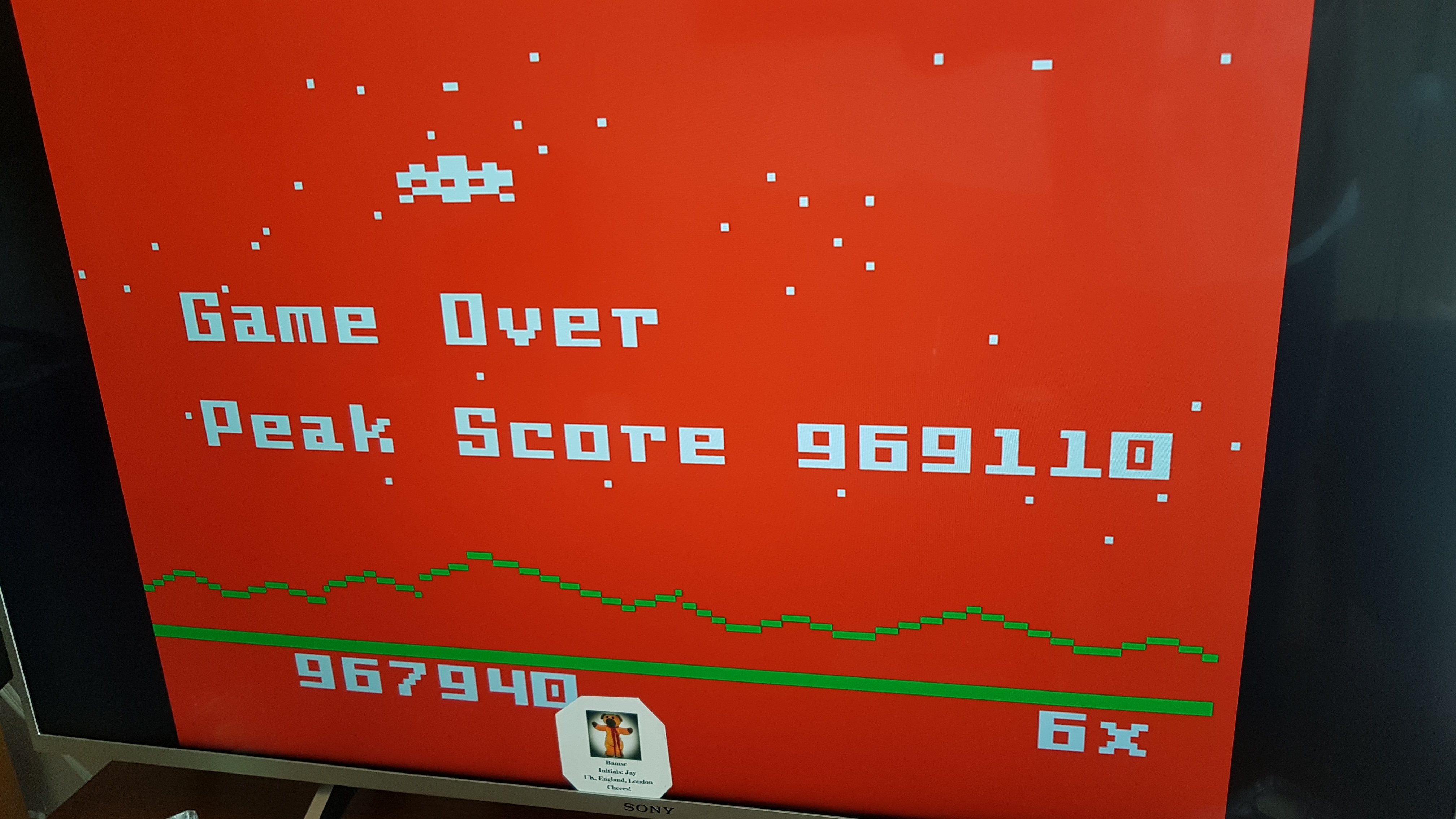 Astrosmash [Final Score] 967,940 points