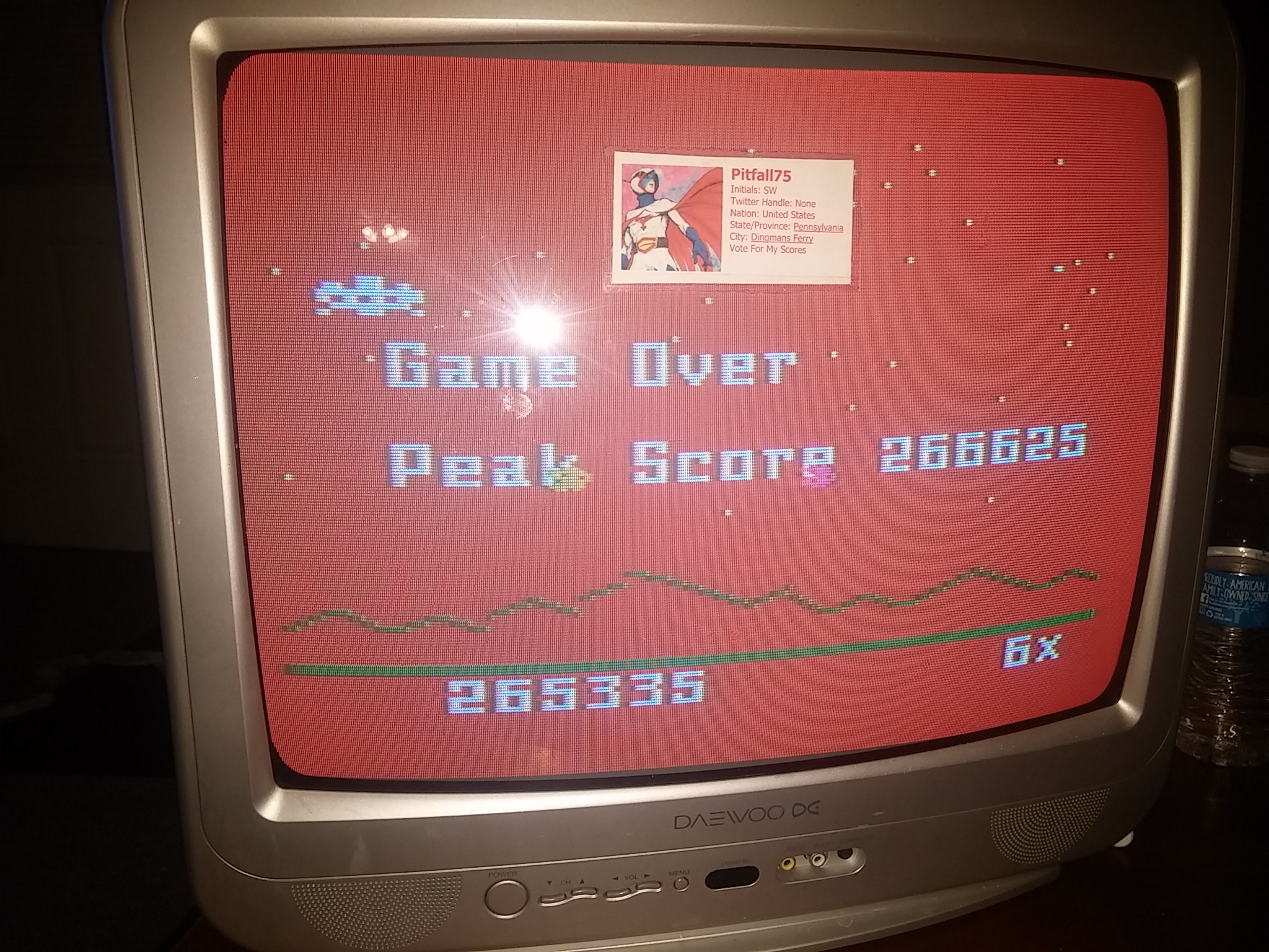 Astrosmash [Final Score] 265,335 points