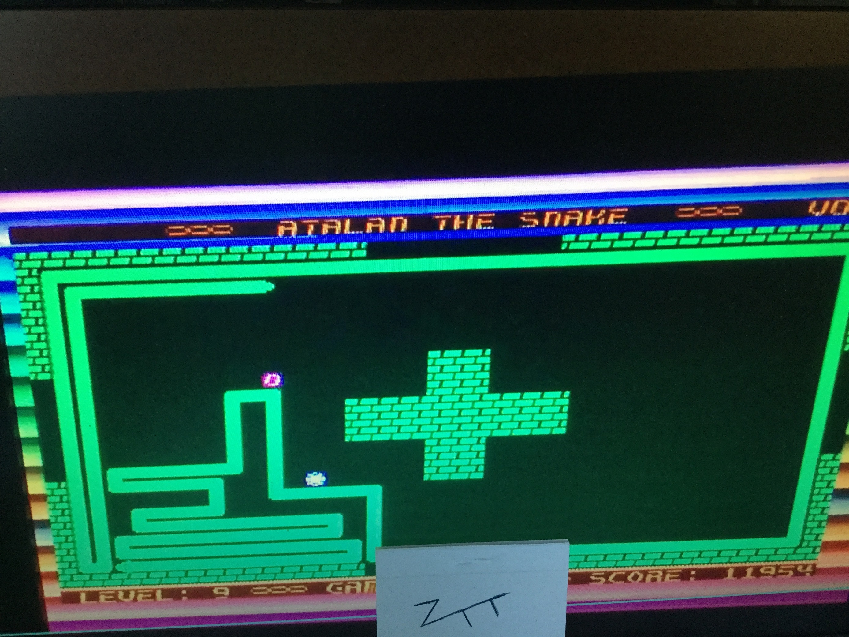 Frankie: Atalan the Snake [Maze 4] (Atari 400/800/XL/XE) 11,954 points on 2023-03-11 03:18:22