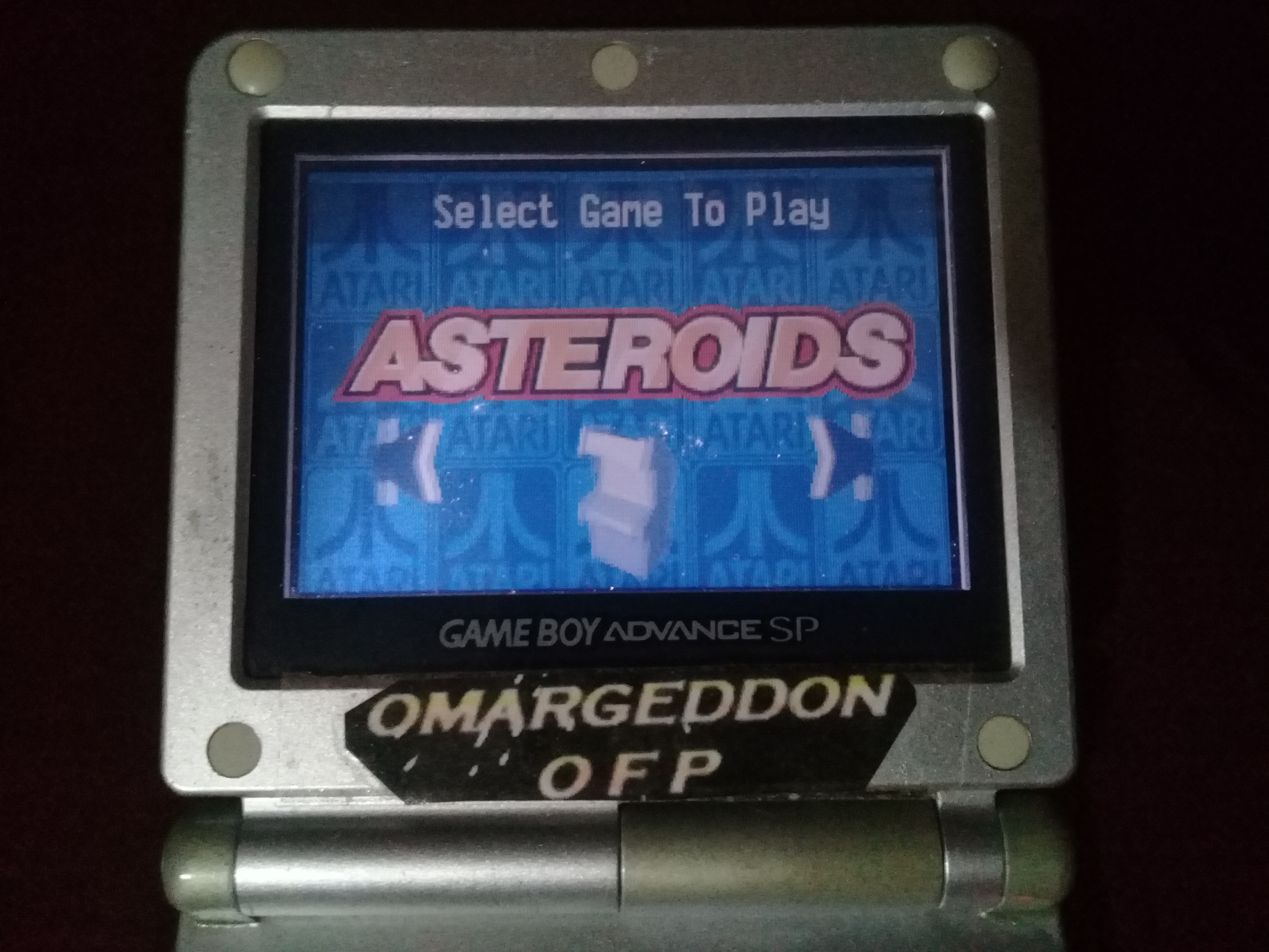 omargeddon: Atari Anniversary Advance: Asteroids (GBA) 25,740 points on 2020-06-24 00:17:26