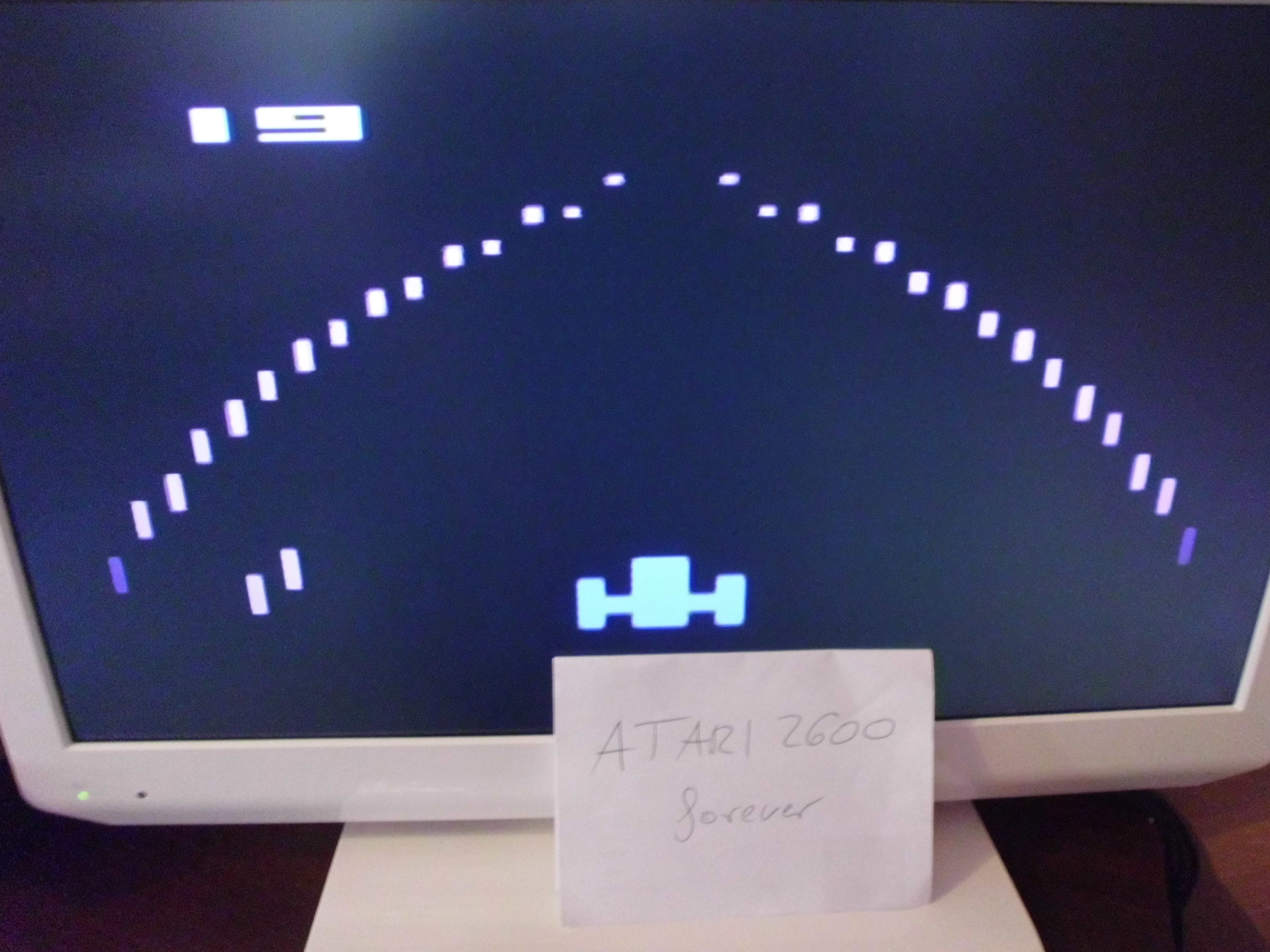 atari2600forever: Atari Anthology: Night Driver [Game 1B] (Playstation 2) 19 points on 2017-07-21 03:06:59