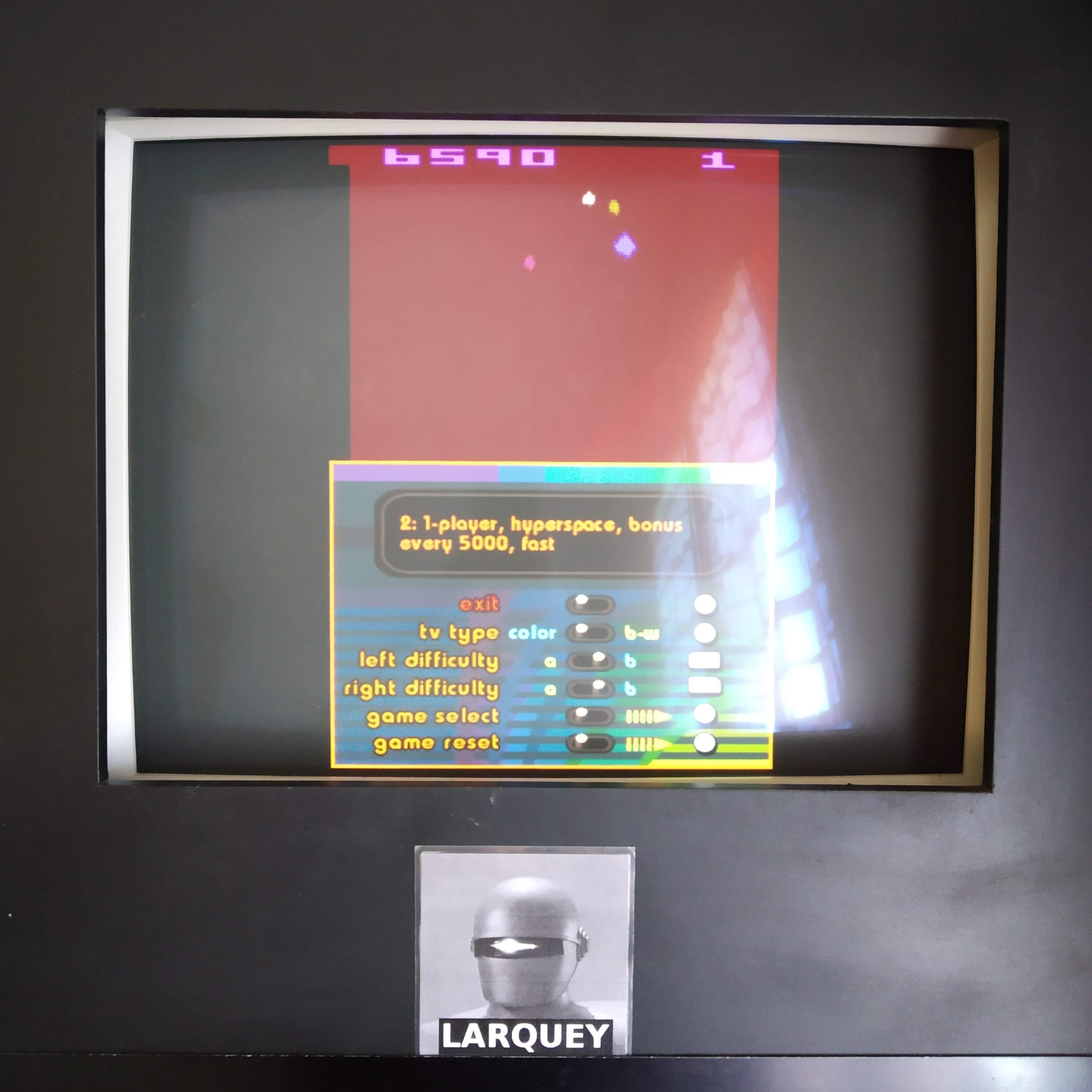 Larquey: Atari Greatest Hits: Volume 1: Asteroids: Game 2 [Atari 2600] (Nintendo DS Emulated) 6,590 points on 2020-05-03 05:46:06