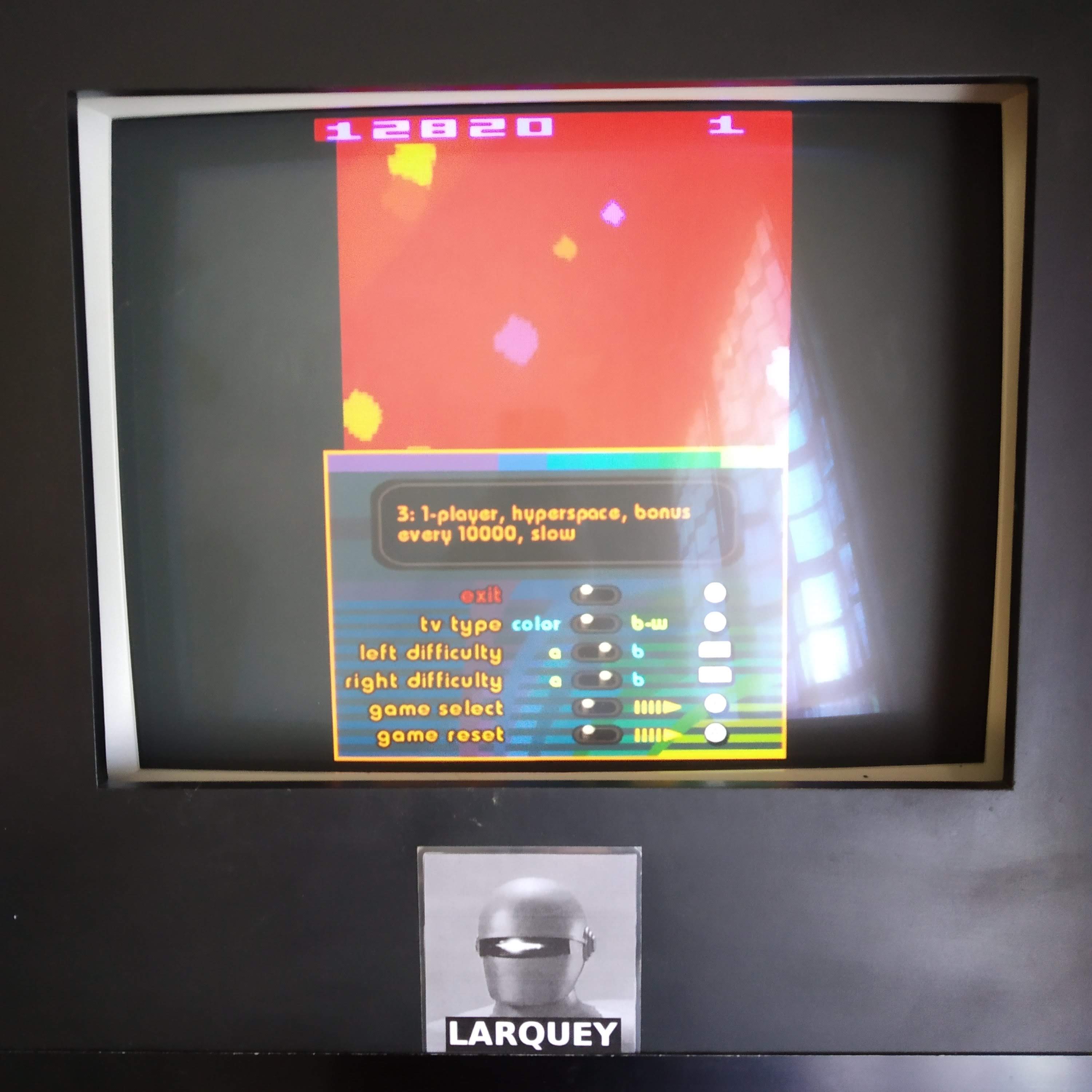 Larquey: Atari Greatest Hits: Volume 1: Asteroids: Game 3 [Atari 2600] (Nintendo DS Emulated) 12,820 points on 2020-05-03 05:47:22