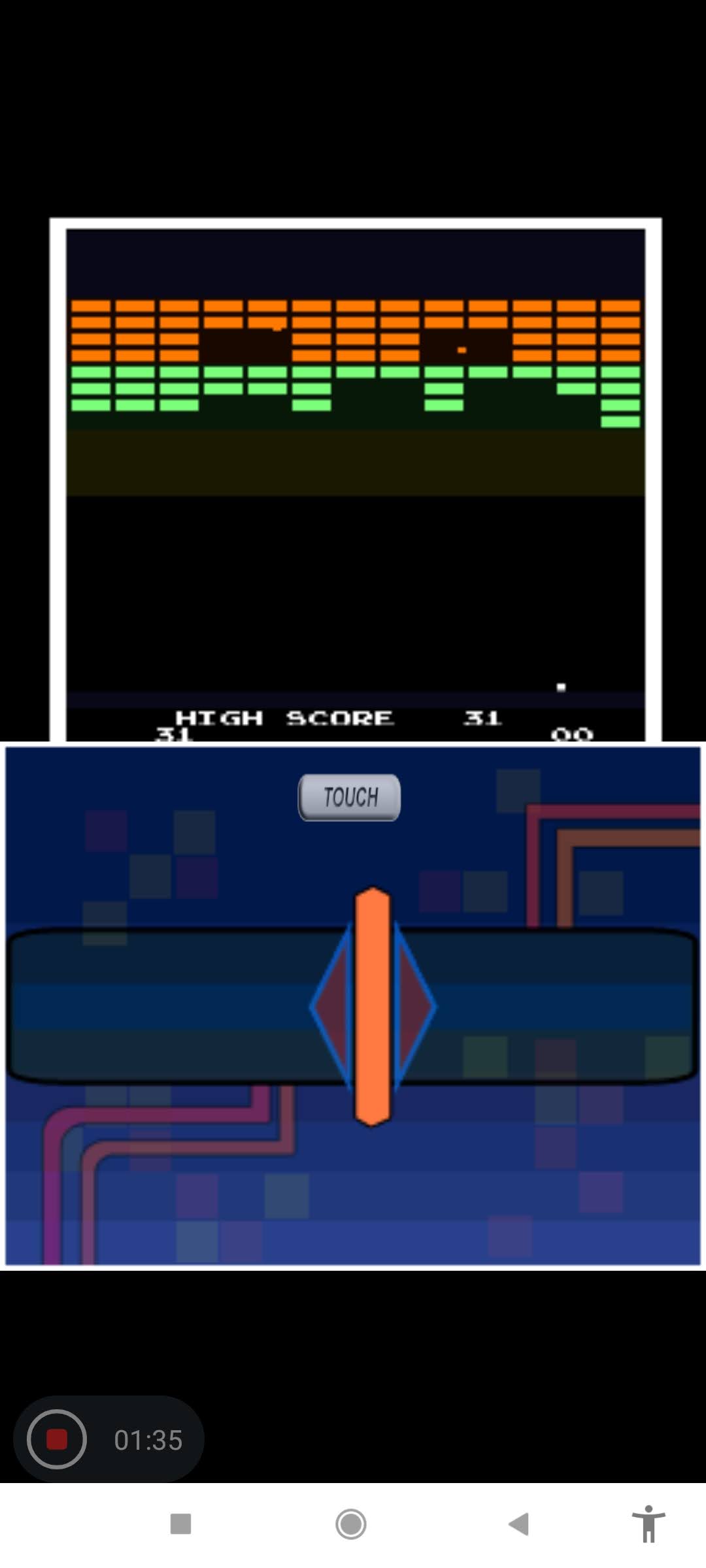 Larquey: Atari Greatest Hits: Volume 2: Super Breakout [Arcade] (Nintendo DS Emulated) 31 points on 2022-08-14 01:05:03