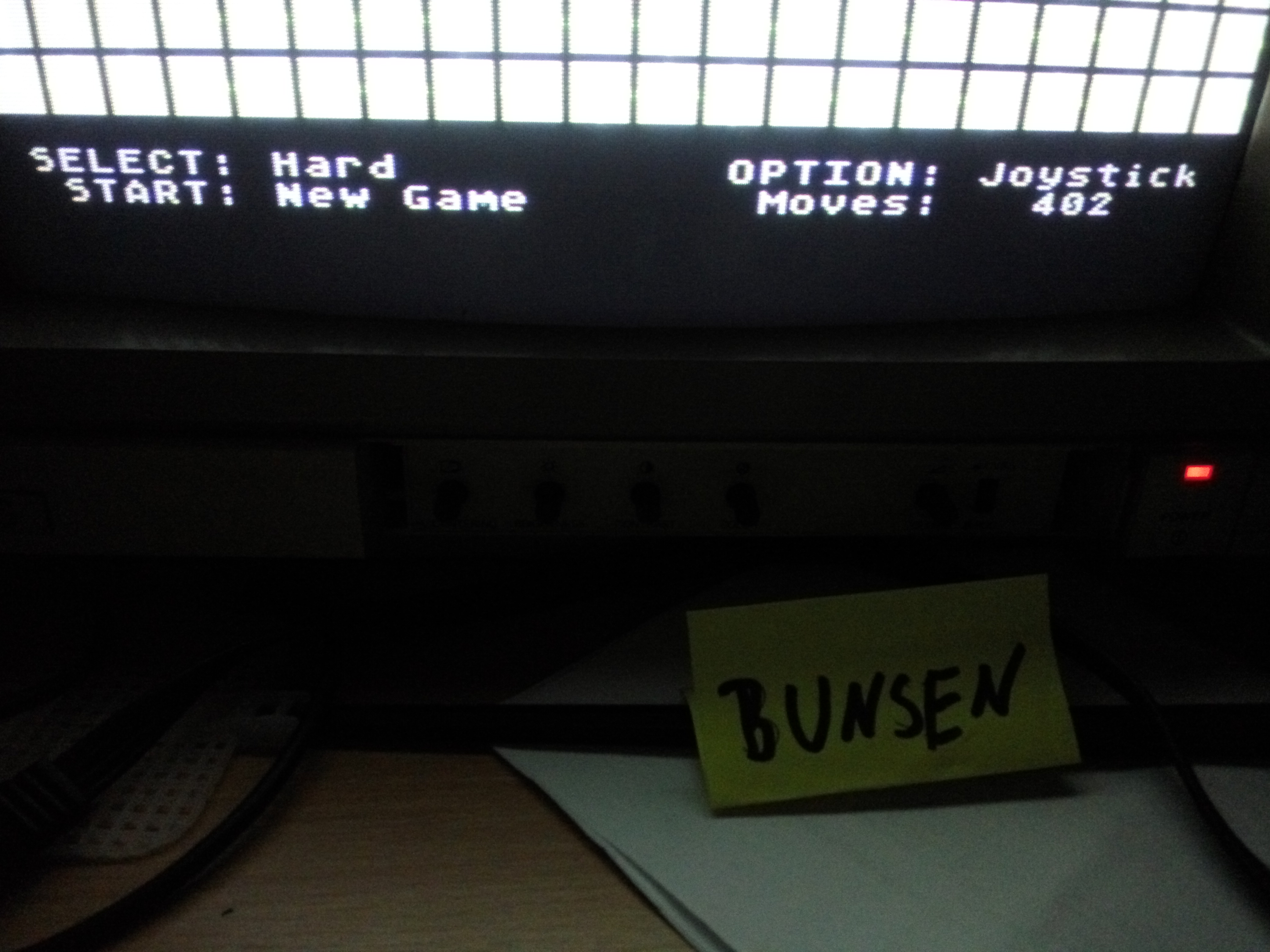 Bunsen: AtariNet 1.0 [Hard] (Atari 400/800/XL/XE) 402 points on 2016-10-07 08:10:48