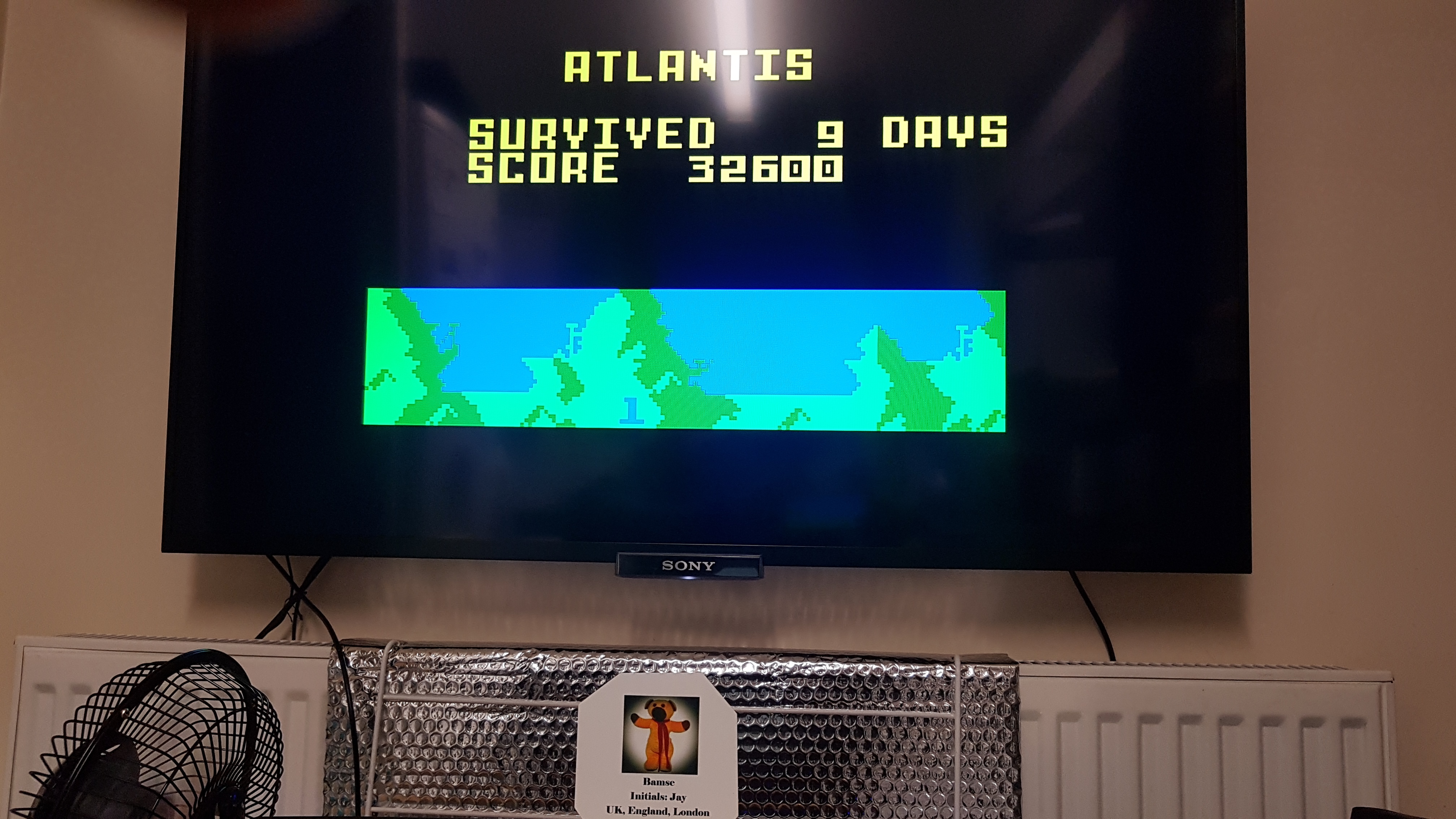 Atlantis: Easy 32,600 points