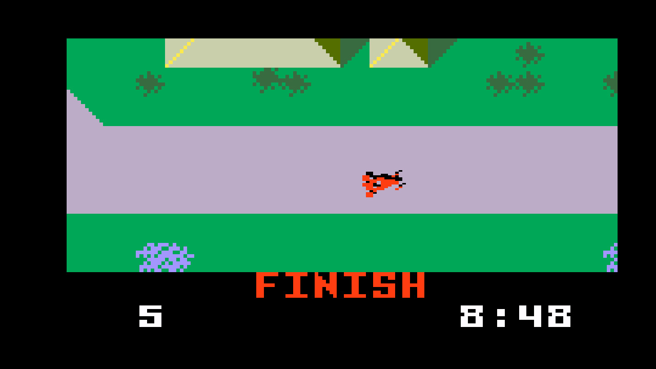 TheTrickster: Auto Racing [Revised]: Course 3 (Intellivision Emulated) 0:08:48 points on 2016-06-04 19:14:46
