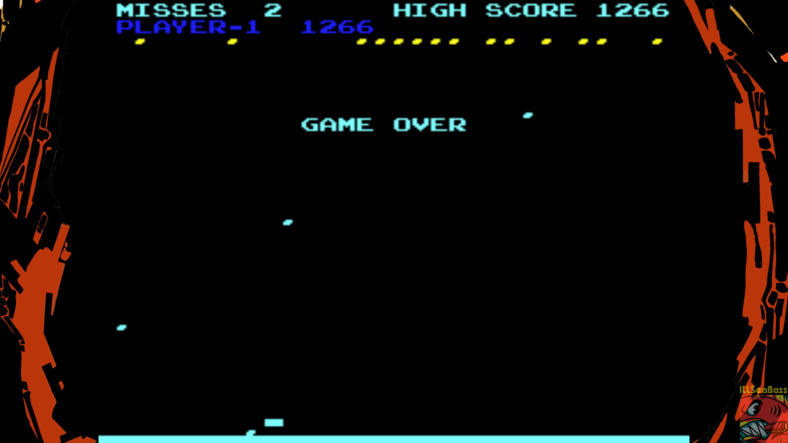 ILLSeaBass: Avalanche (Arcade Emulated / M.A.M.E.) 1,266 points on 2019-05-14 16:41:49