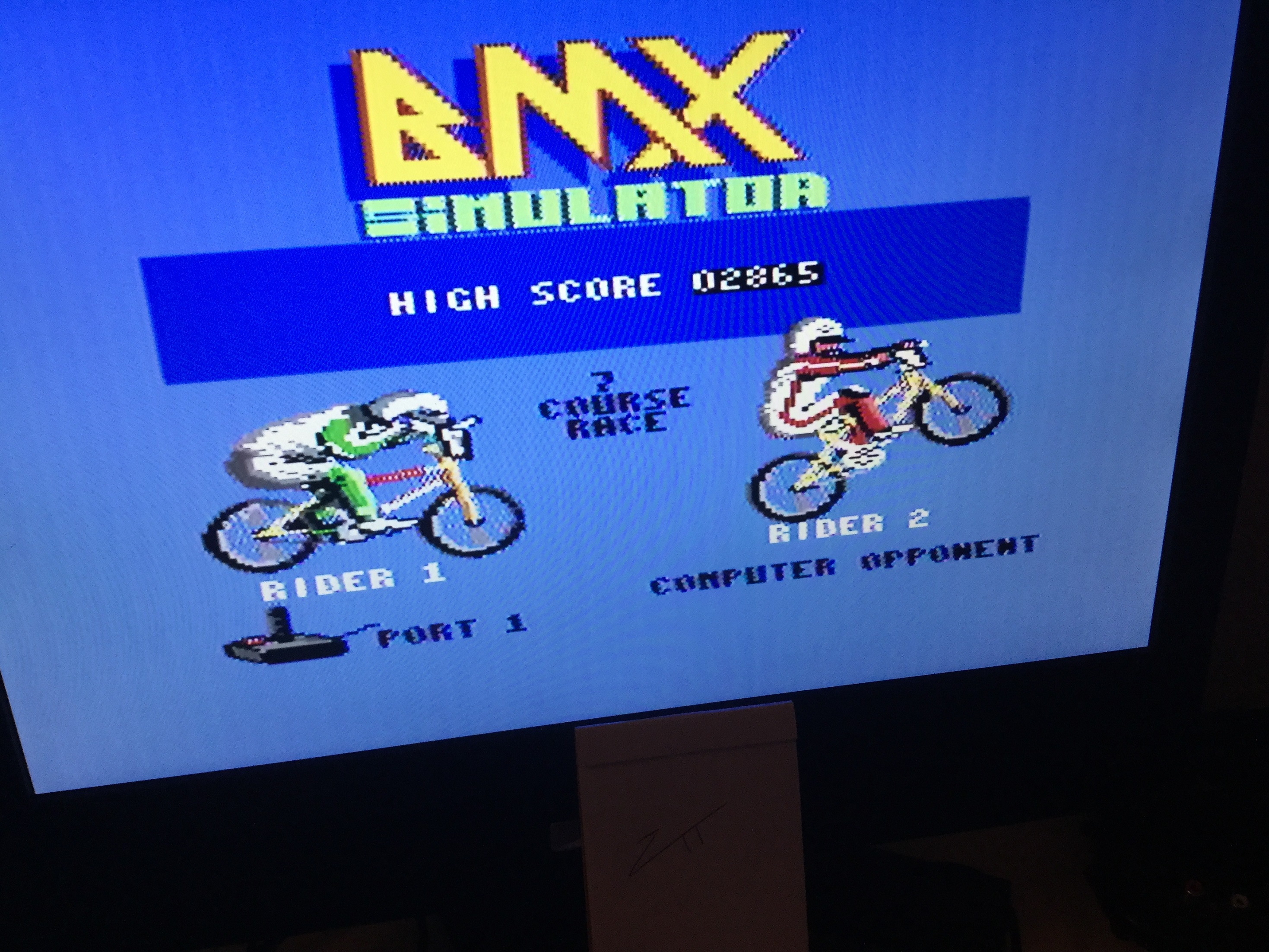 Frankie: BMX Simulator (Commodore 64) 2,865 points on 2021-02-26 04:56:12