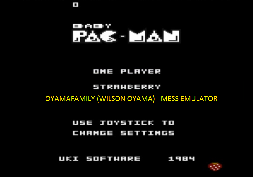 oyamafamily: Baby Pac-Man: Strawberry (Atari 7800 Emulated) 123,120 points on 2016-05-06 19:30:46