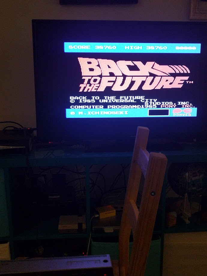 mechafatnick: Back To The Future (MSX) 38,760 points on 2017-04-17 00:32:52