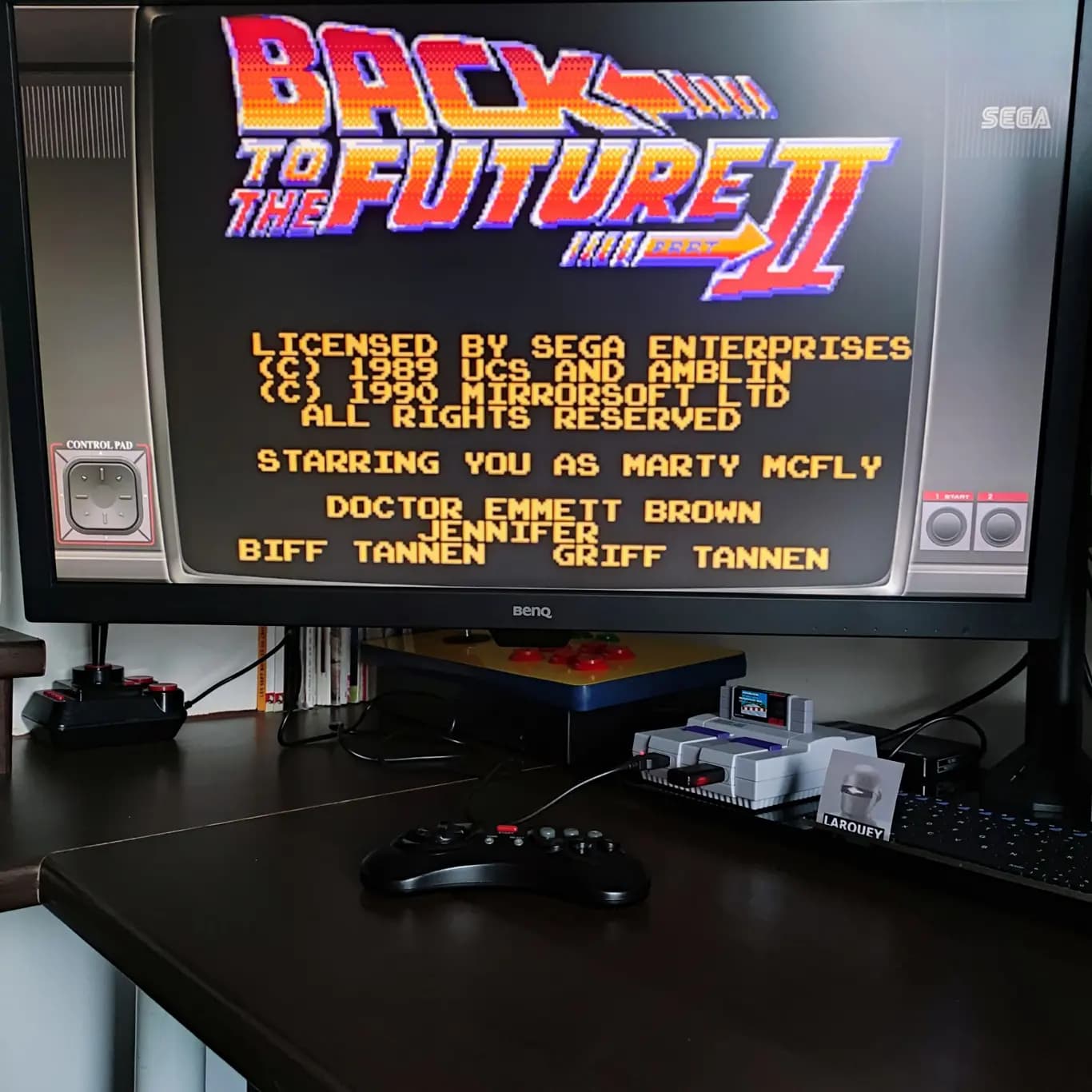 Larquey: Back to The Future Part II (Sega Master System Emulated) 200 points on 2022-08-15 01:32:10