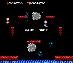 MatthewFelix: Balloon Fight (NES/Famicom Emulated) 504,750 points on 2015-12-03 21:21:01