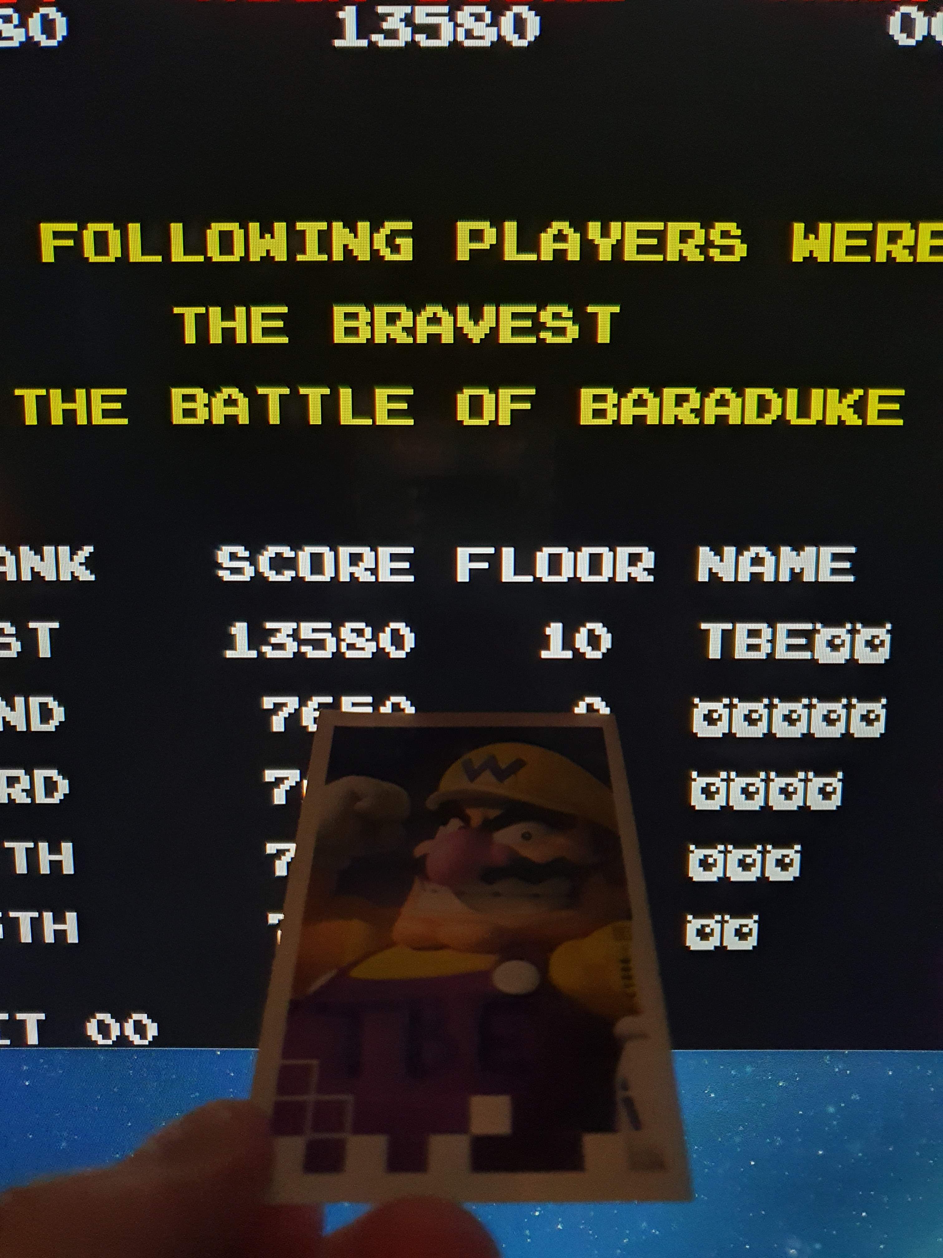 Sixx: Baraduke [baraduke] (Arcade Emulated / M.A.M.E.) 13,580 points on 2020-05-07 00:36:36