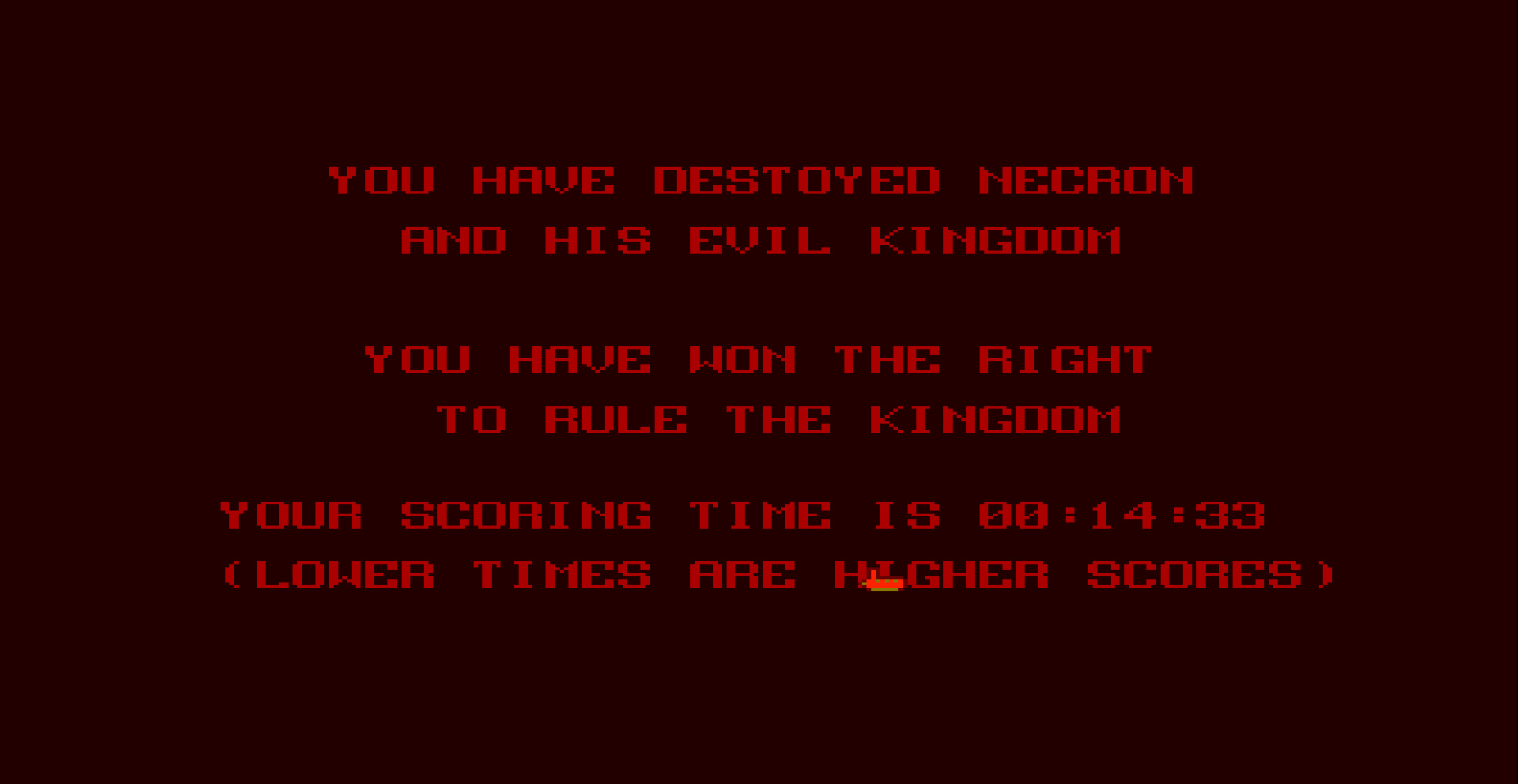 TheTrickster: Barbarian [Psygnosis] [Completed Game Scoring Time] (Amiga Emulated) 0:14:33 points on 2016-11-12 21:19:28