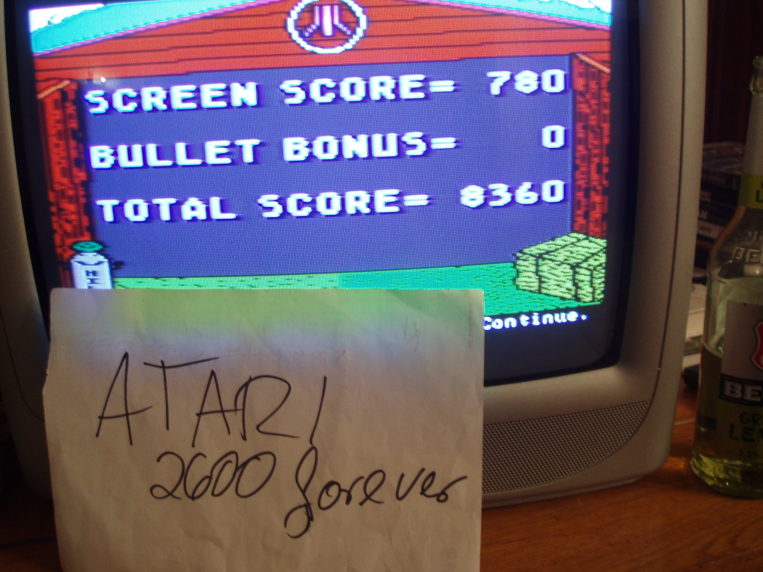 atari2600forever: Barnyard Blaster (Atari 7800) 8,360 points on 2017-10-23 06:41:24
