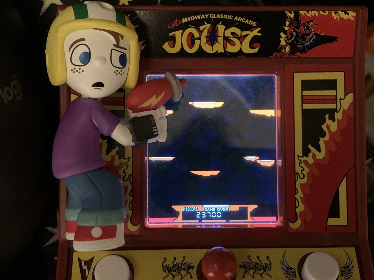 Basic Fun Arcade Classics: Joust [Segmented LCD Version] 23,700 points