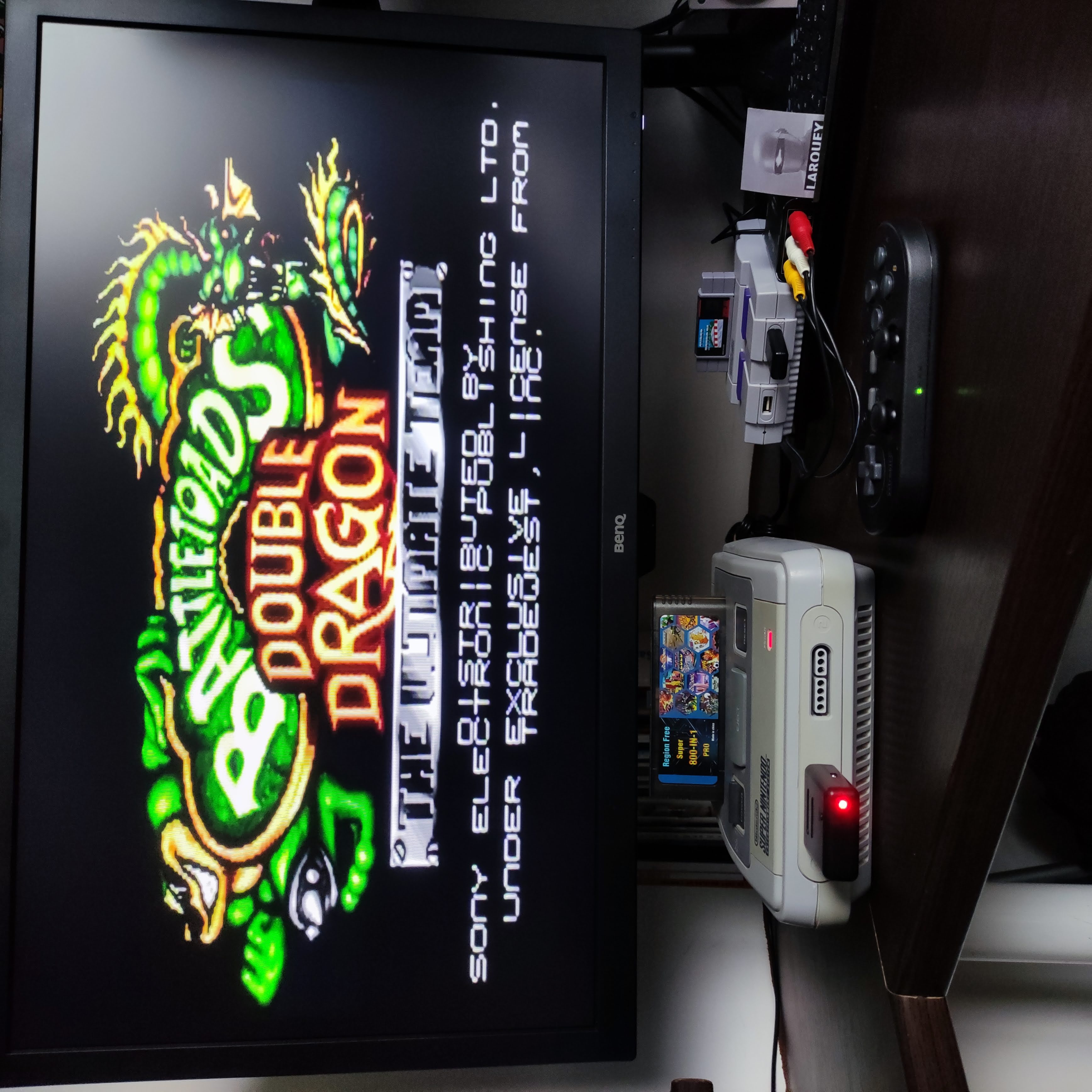 Larquey: Battletoads and Double Dragon: The Ultimate Team (SNES/Super Famicom) 60,000 points on 2022-09-15 02:03:02