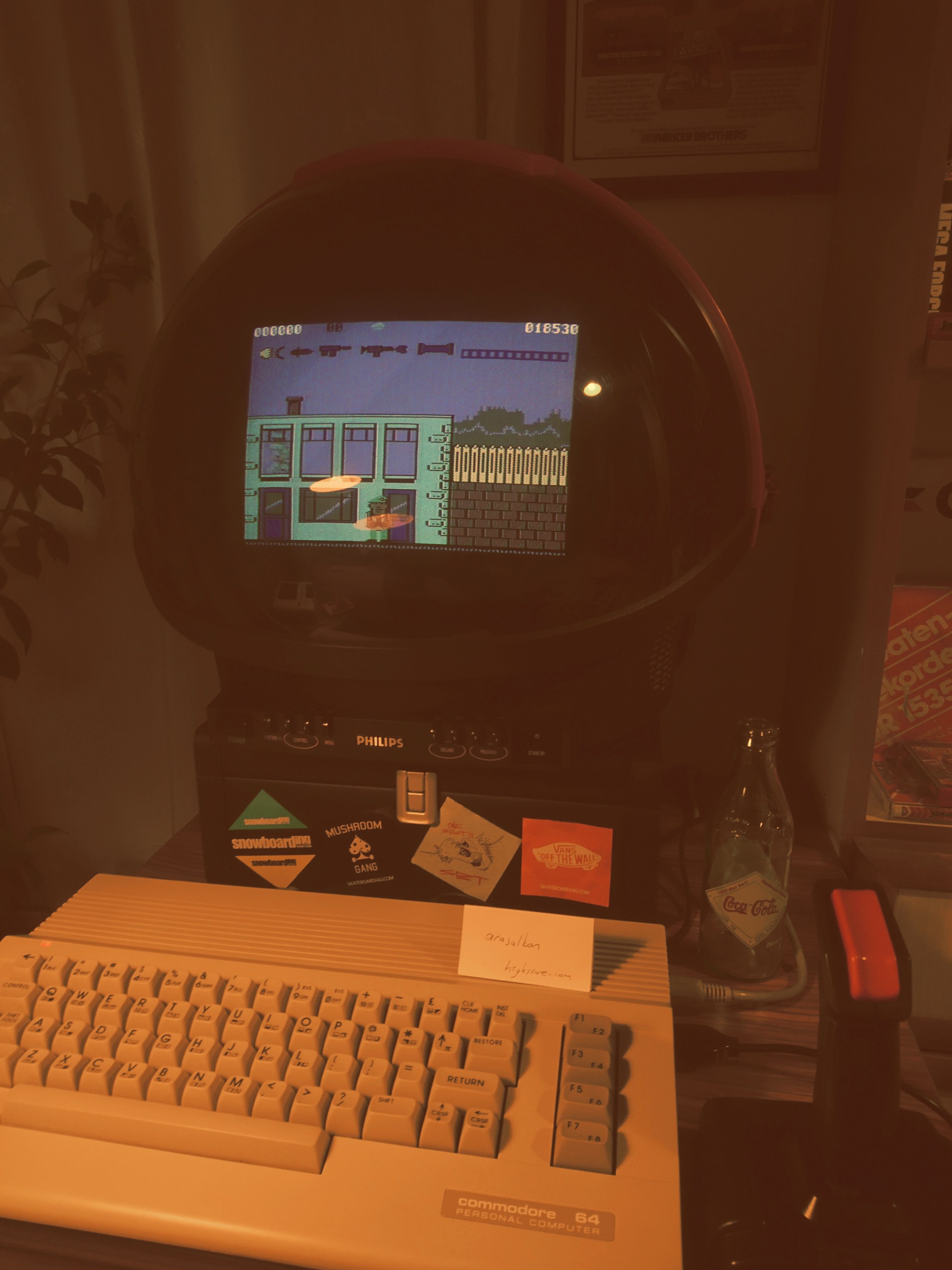arasalkan: Bazooka Bill (Commodore 64) 18,530 points on 2019-05-01 14:36:42